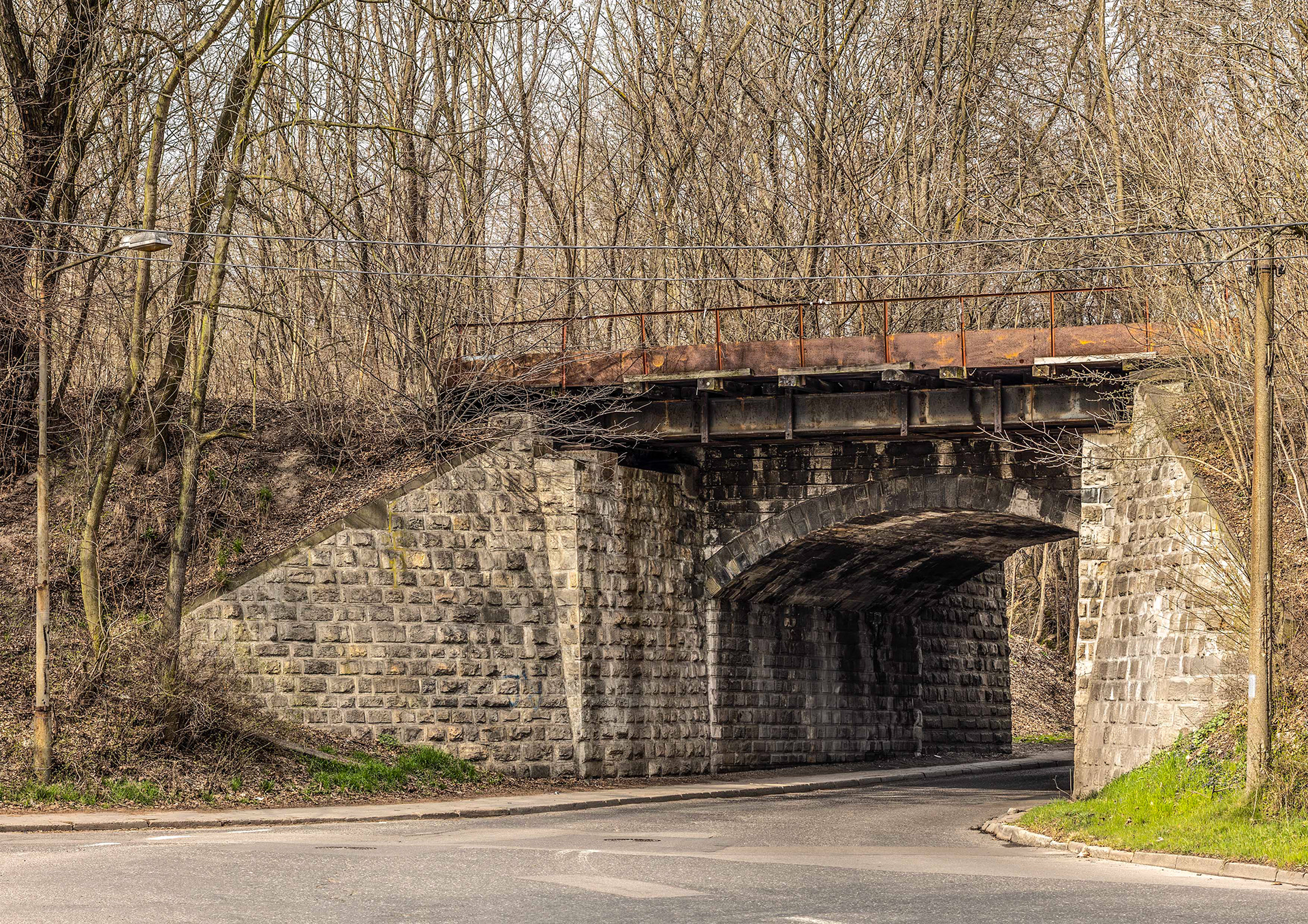 Most kolejowy Mikulczyce Pętla