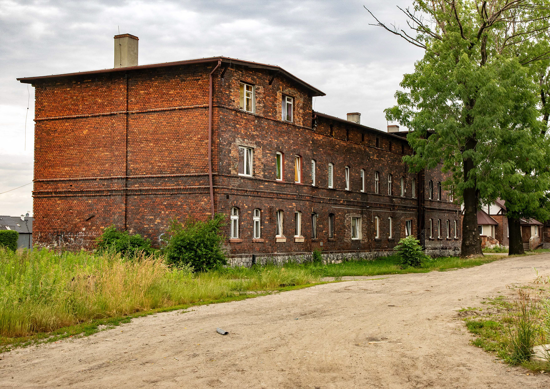 Budynki PGR Nowy Dwór Mikulczyce