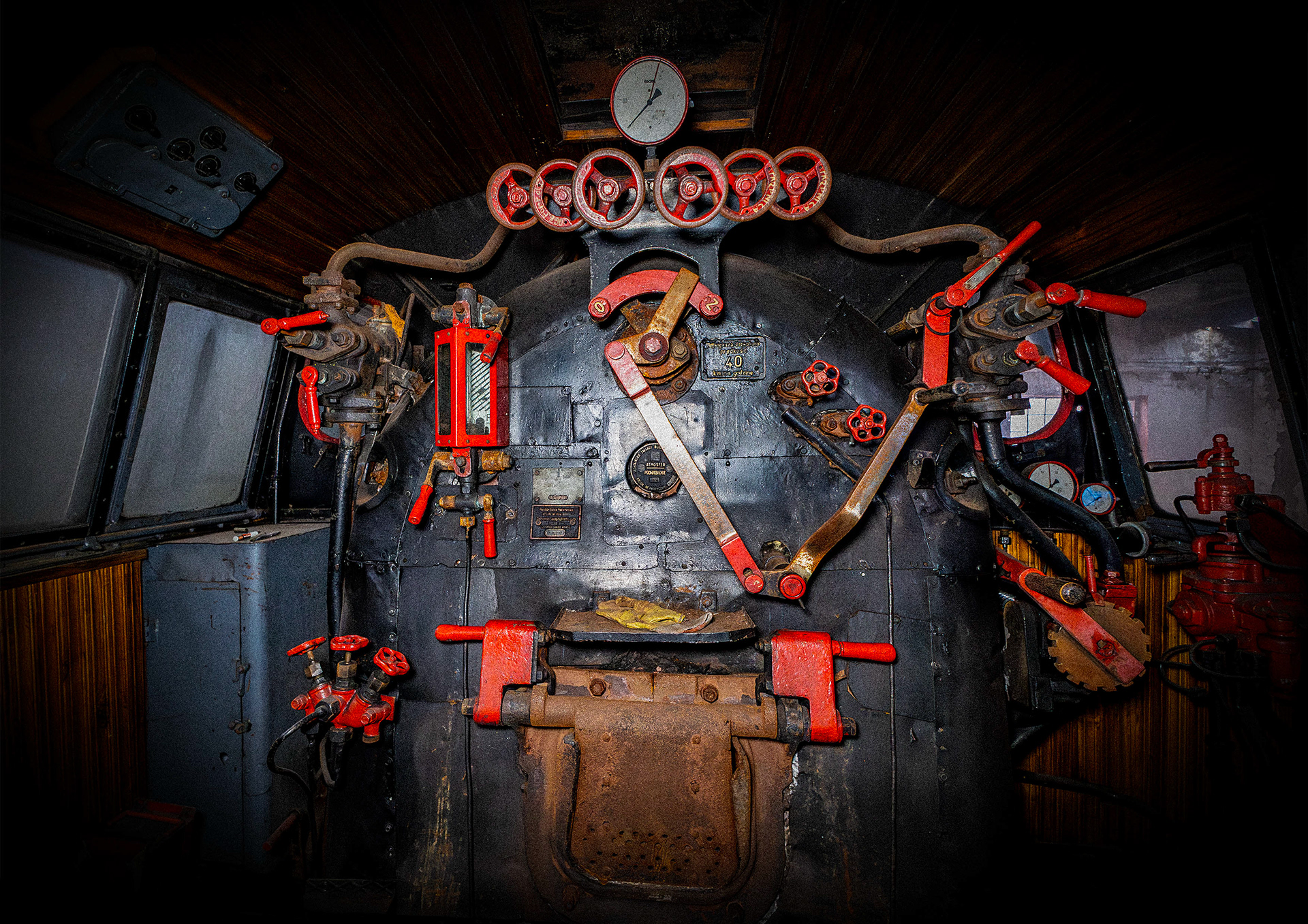 Skansen Kolei Pyskowice Lokomotywa TKp4422