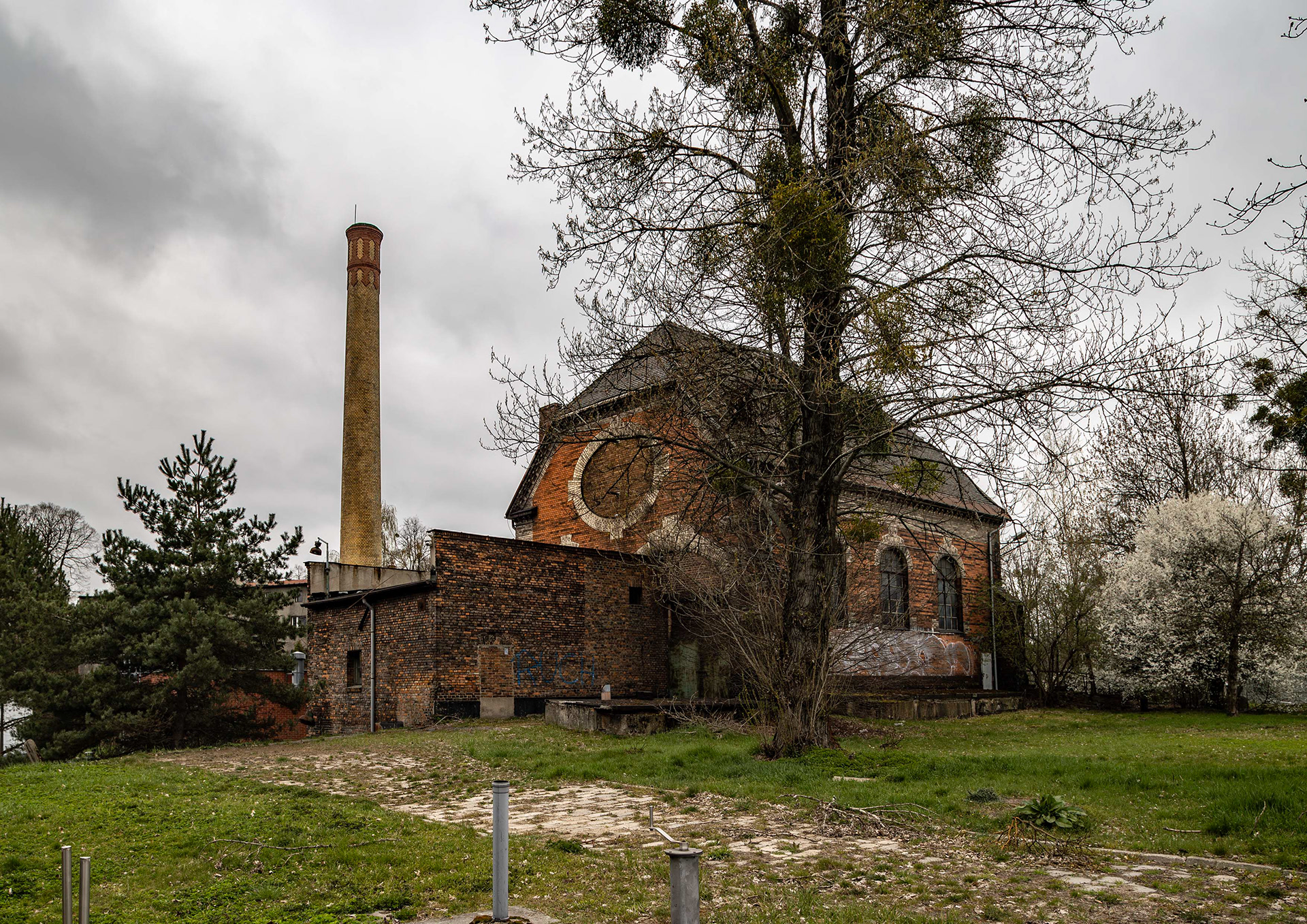 Budynek spalaeni śmieci Bytom