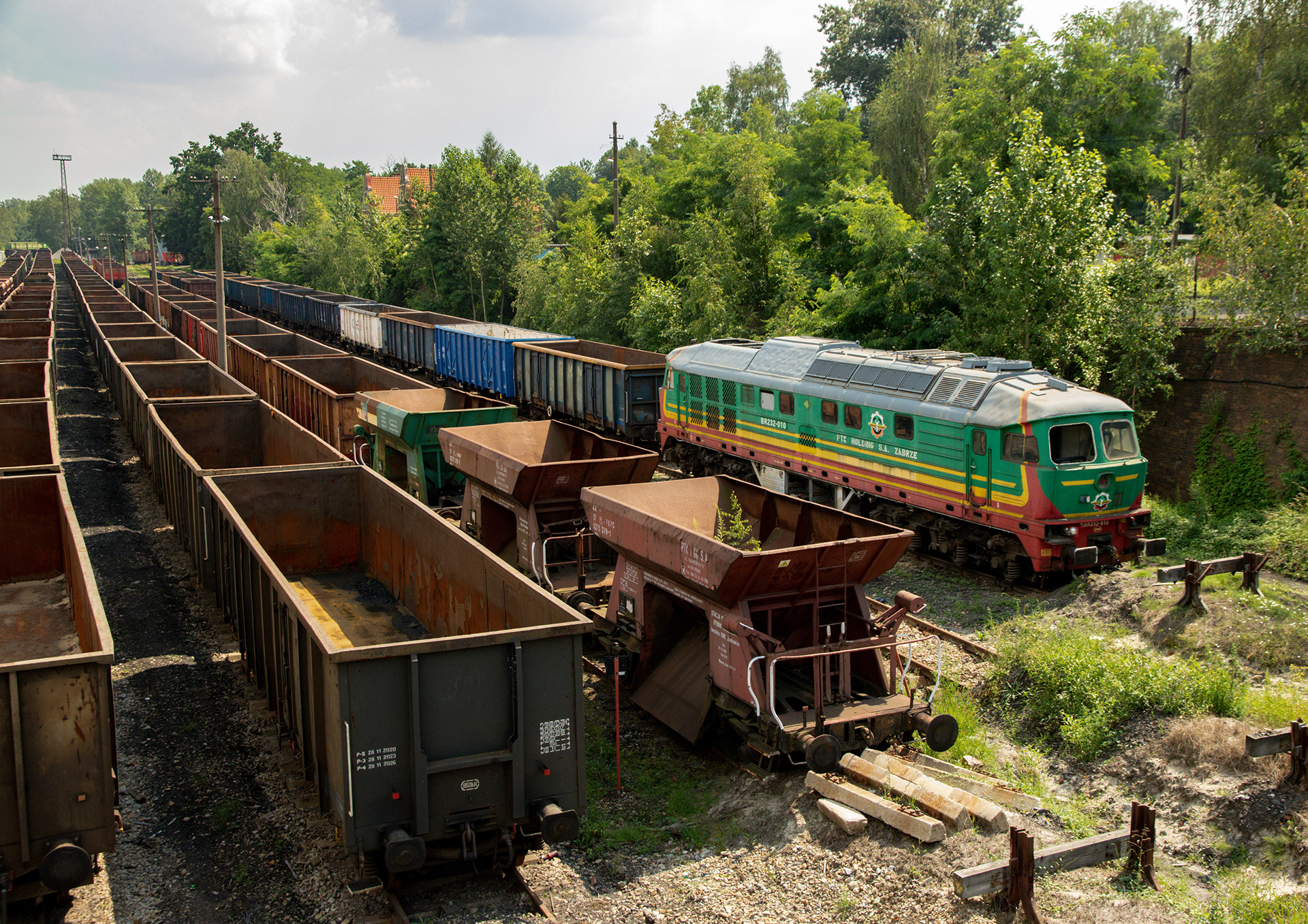 Bocznica Kolejowa KWK Pstrowski