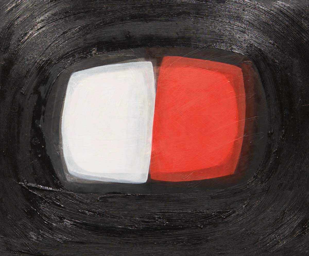 Little Red Riding Hood 04. / 30 x 35 cm, oil, plywood