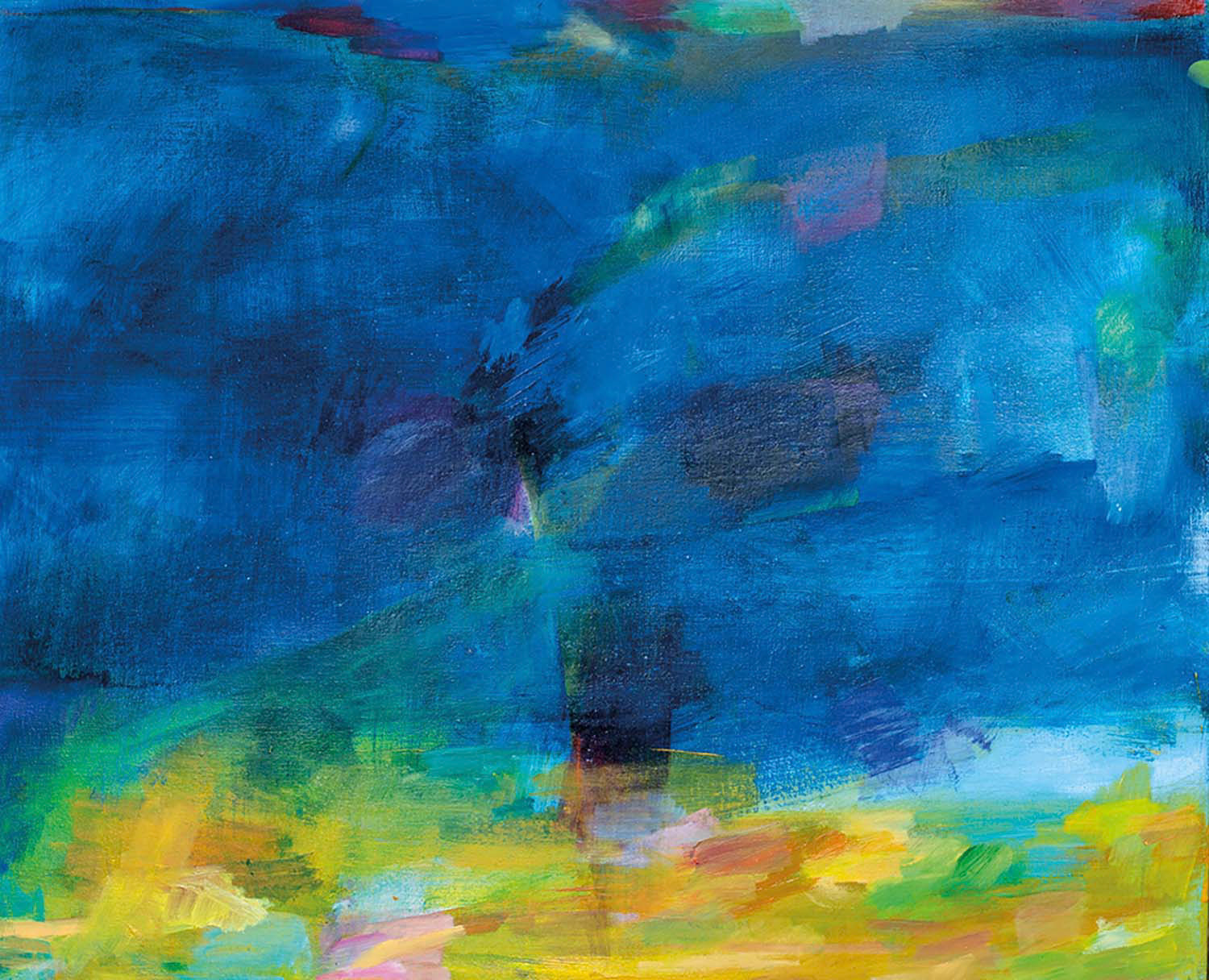 Dusk 10. / 90 x 75 cm, oil, canvas