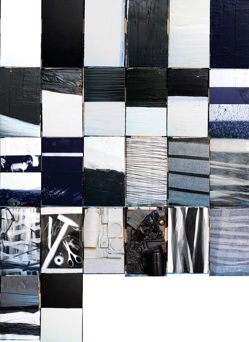 marriage (100 x 60 cm, mixed media, wood fibre)