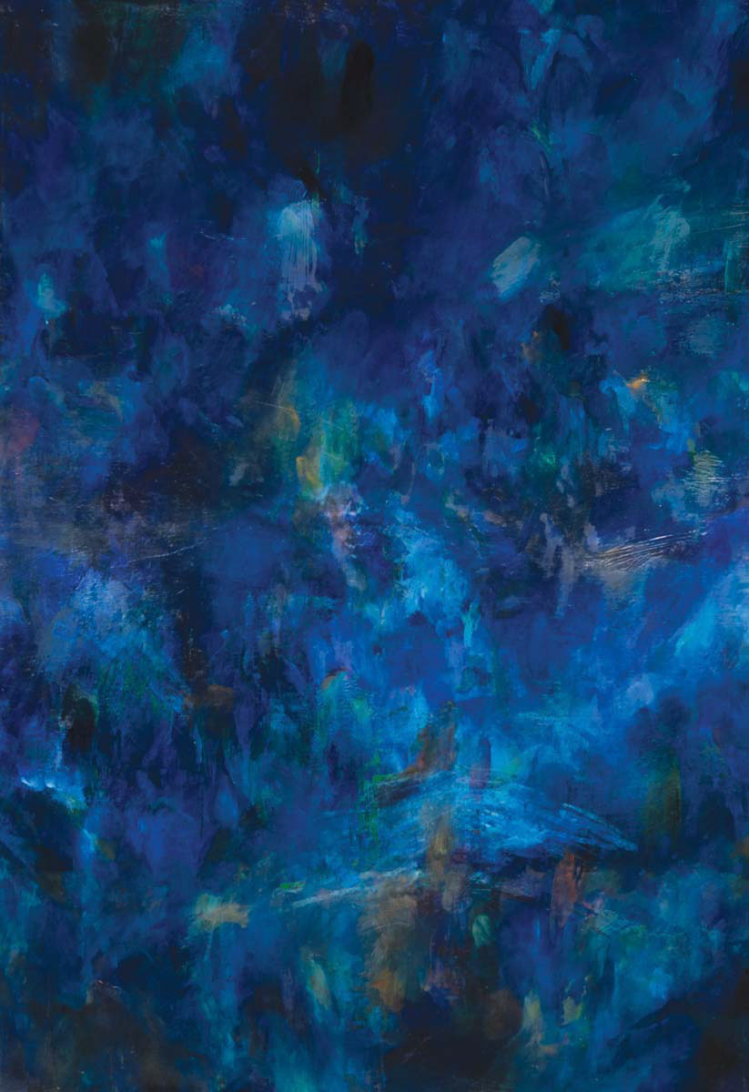 deep.blue ( 160 x 110 cm, oil, canvas)