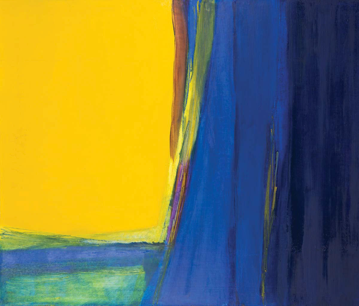 Go a bit further (50 x 60 cm, oil, plywood)