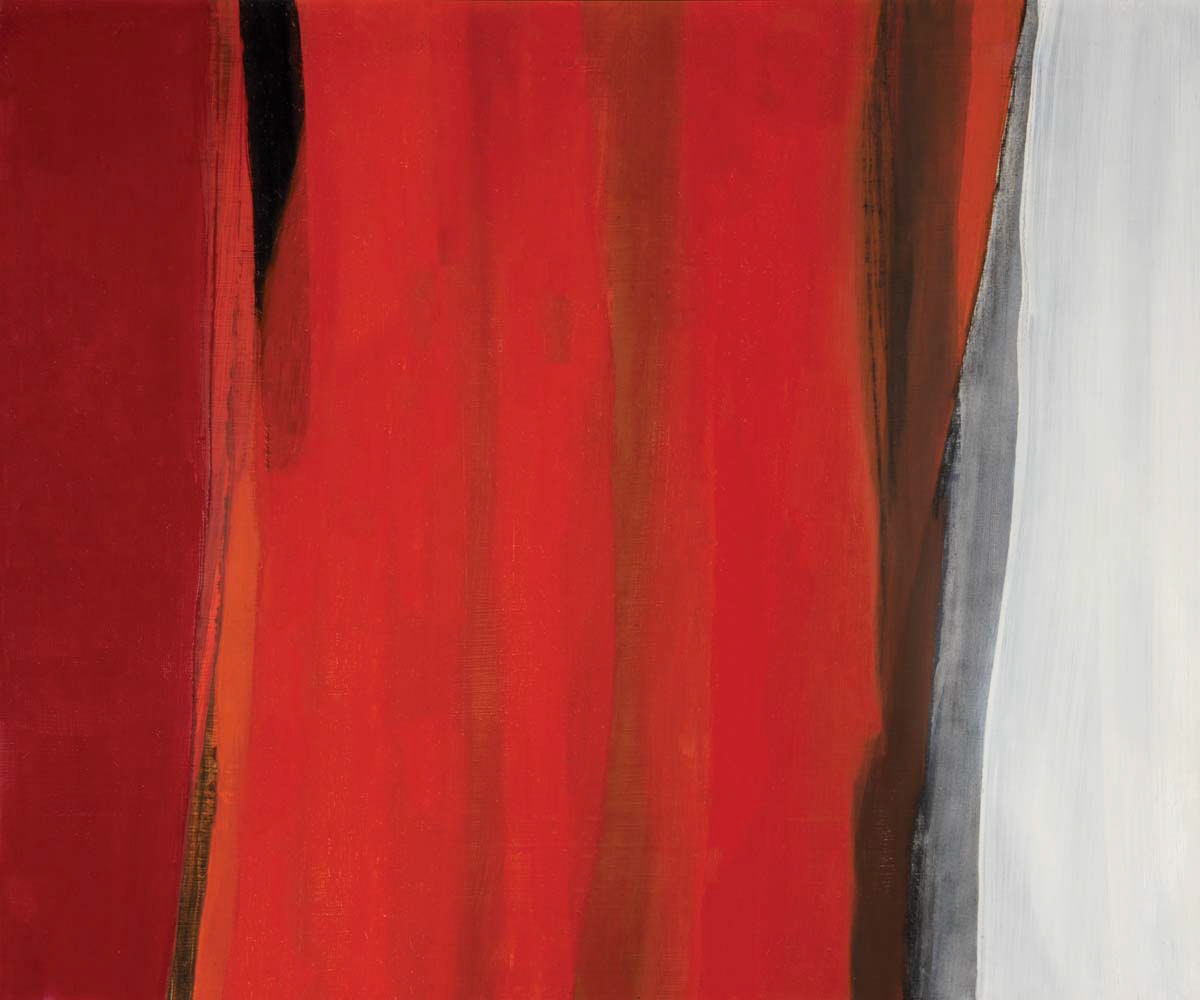 With one cromosome more or less 1. (50 x 60 cm, oil, plywood)