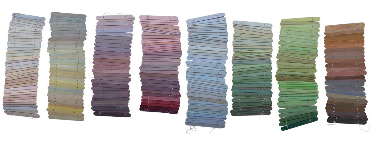 panton scales from the color of the morning