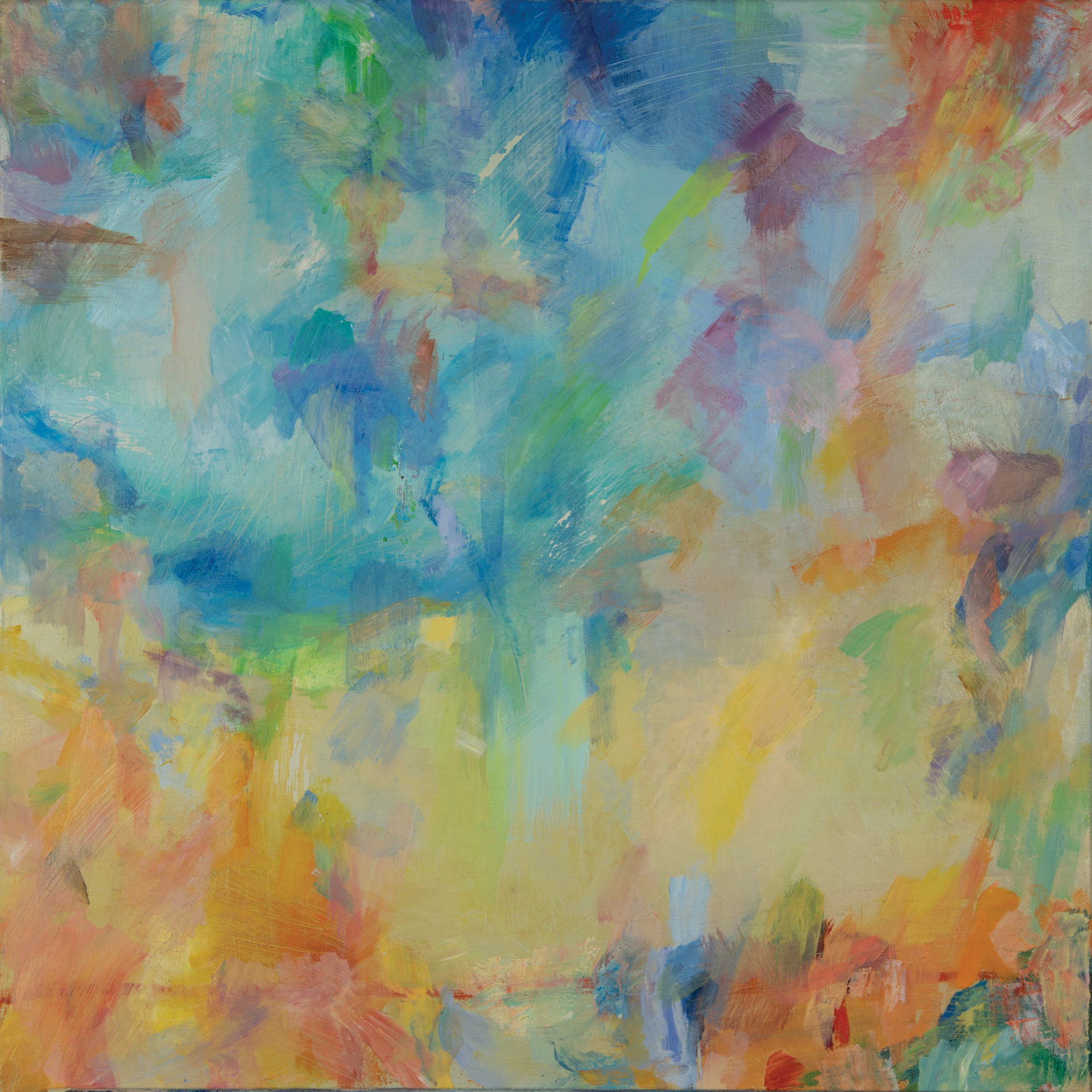 Correction 01. / 60 x 60 cm, oil, canvas