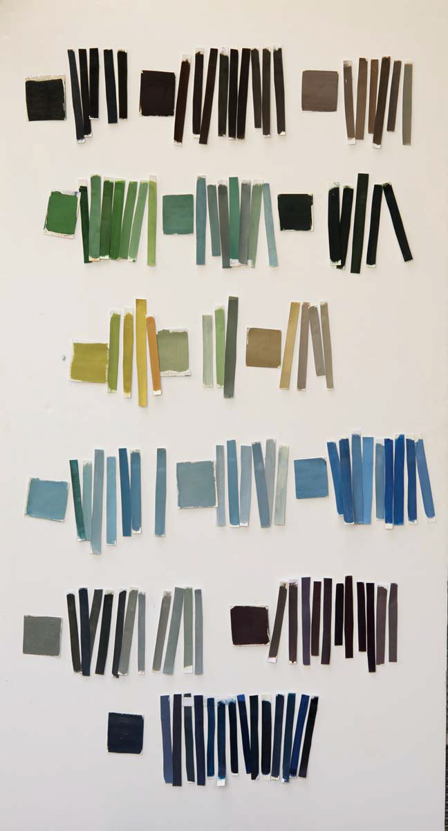 Colour samples