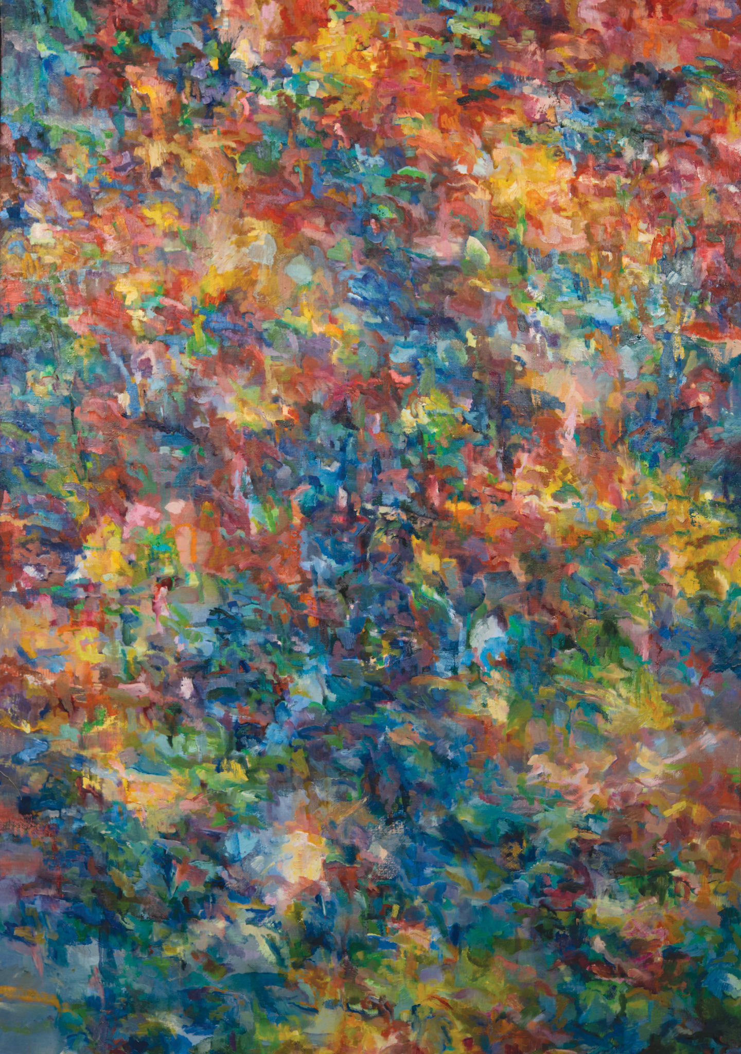 Crossings / 160 x 110 cm, oil, canvas