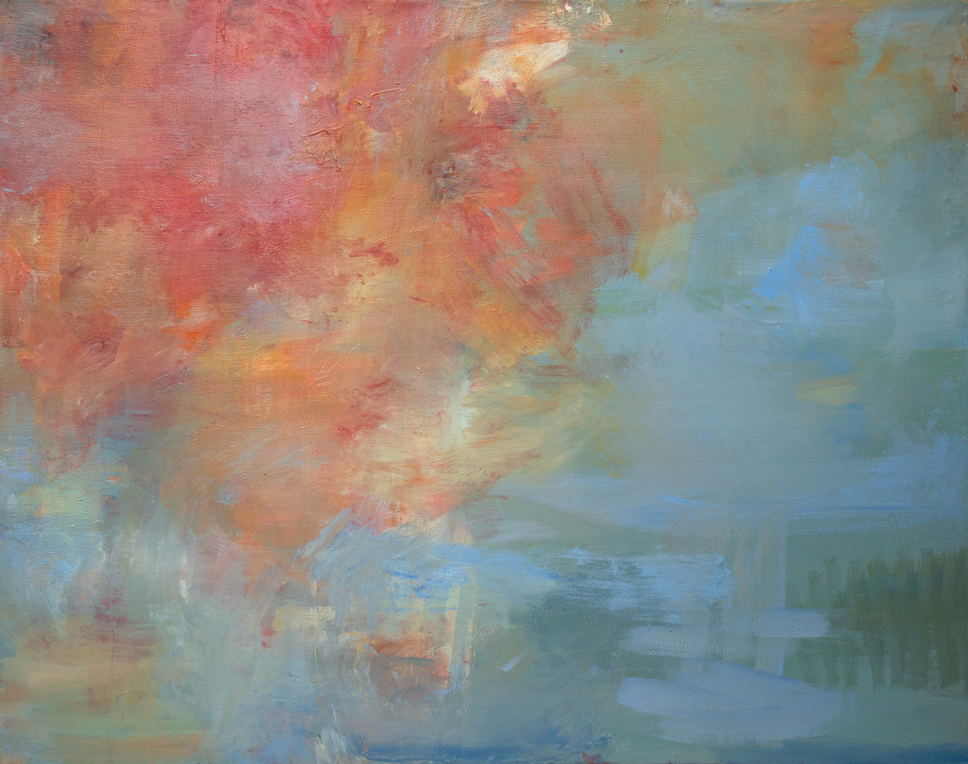 Transition 05. / 140 x 180 cm, oil, canvas