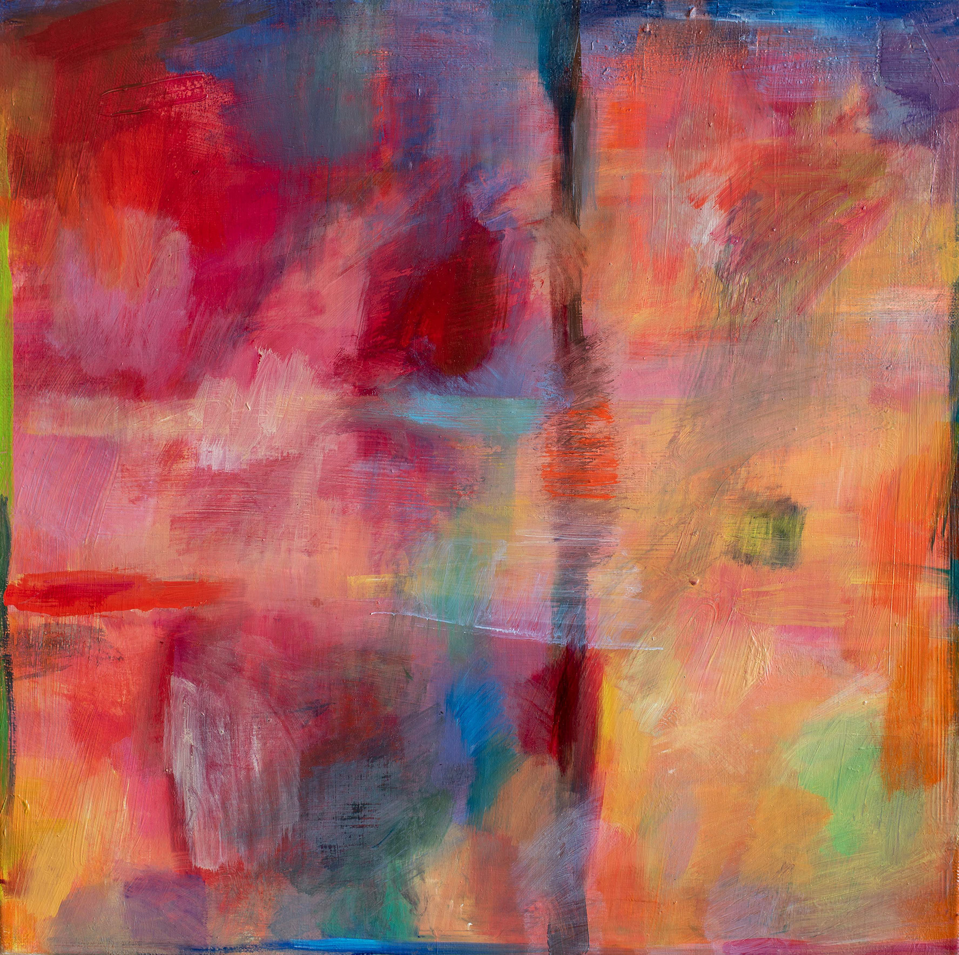Memory 01 / 50 x 50 cm, oil, canvas
