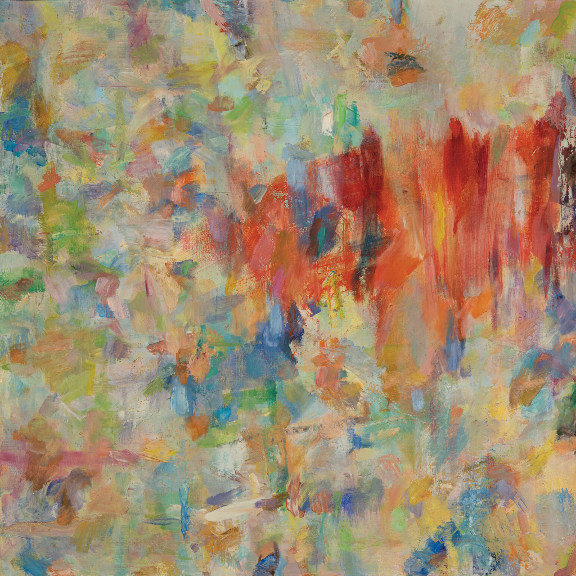 Correction 03. / 60 x 60 cm, oil, canvas