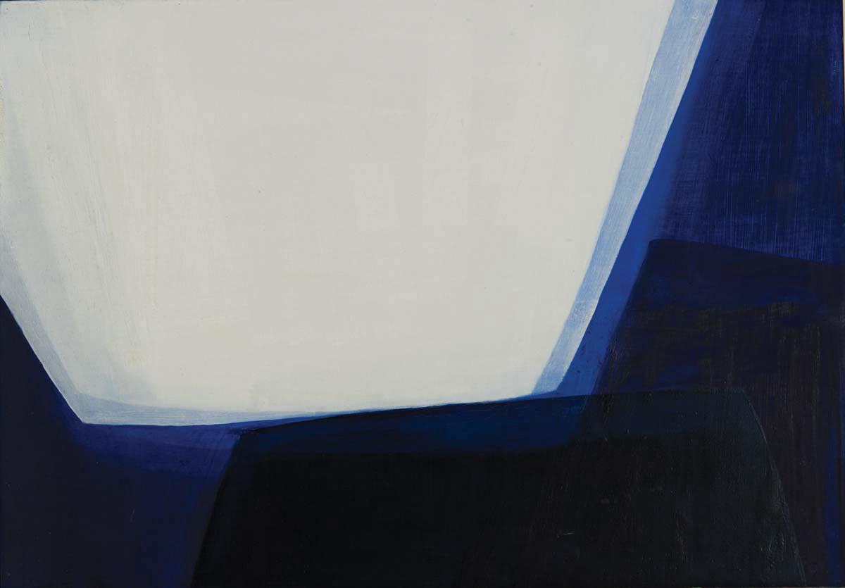 Yes, I think he's coming ( 30 x 40 cm, mixed media, plywood)