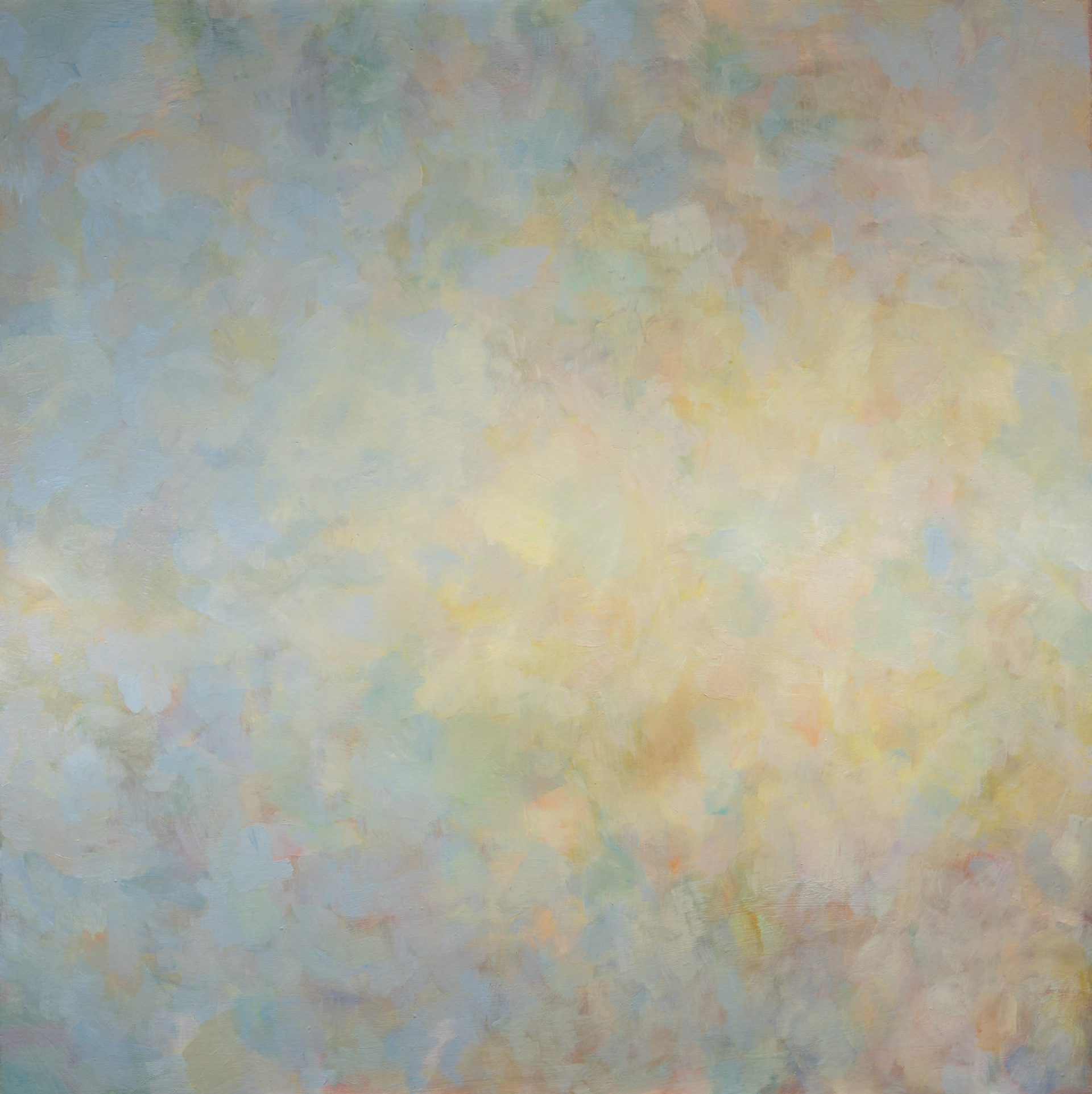 Morning 02. /100 x 100 cm, oil, canvas