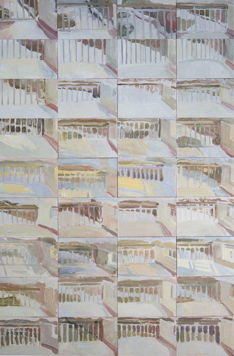 morning sketches III. (90 x 60 cm, oil, plywood)