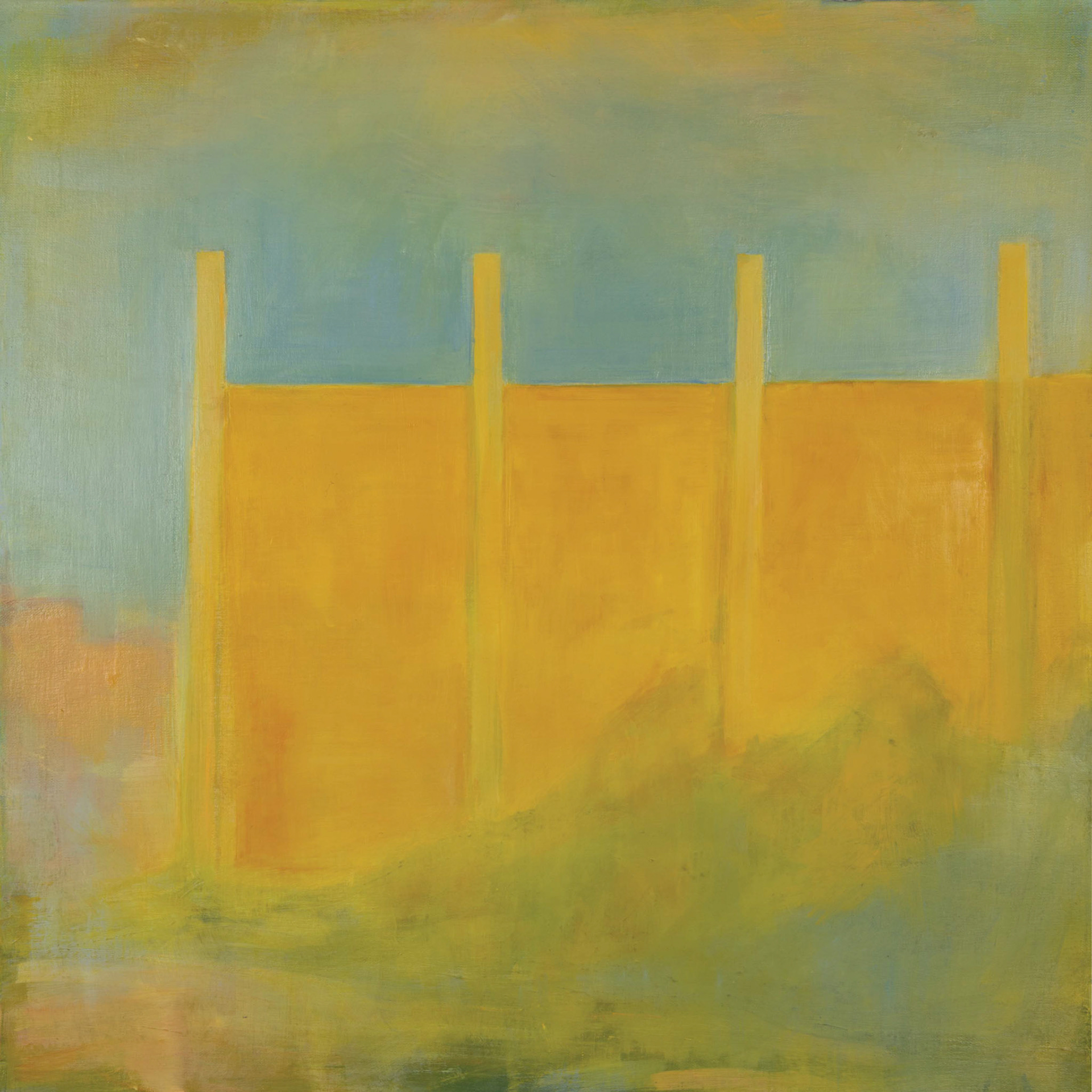 Wall 02. / 60 x 60 cm, oil, canvas