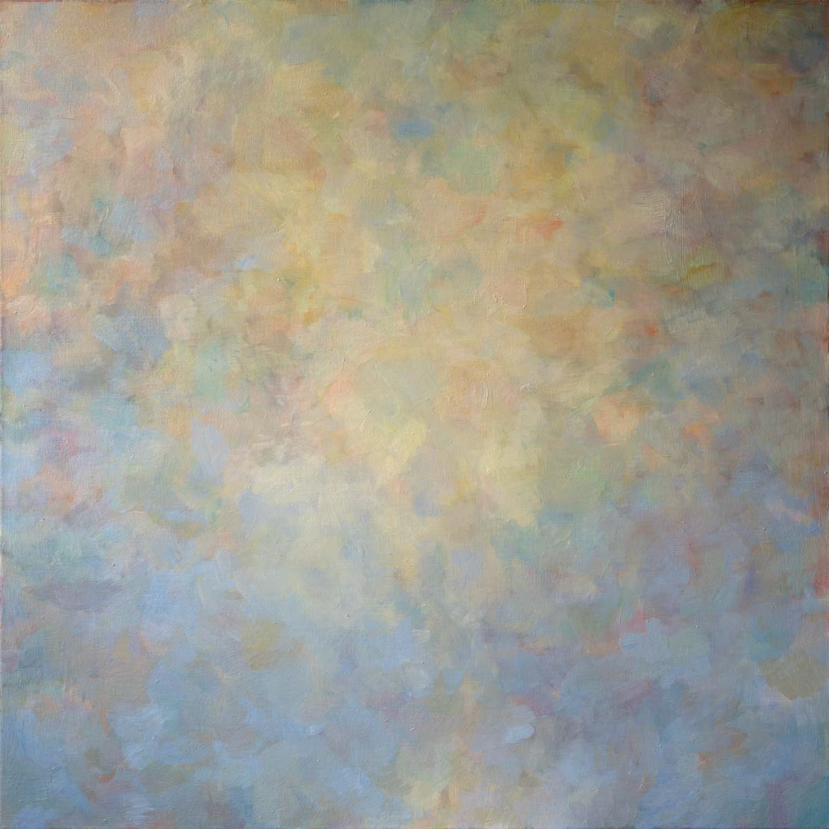 morning II. (100 x 100 cm, oil, canvas)