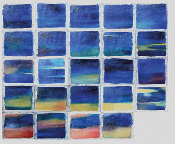 Lightfight / 24 pcs 25 x 35 cm, oil, canvas