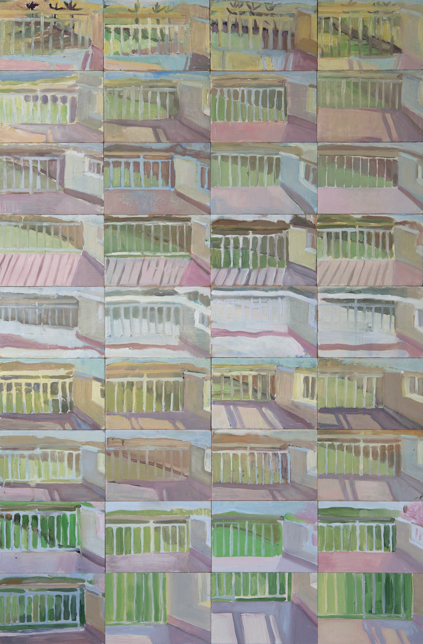 Morning sketches 02. / 80 x 60 cm, oil, plywood 2018