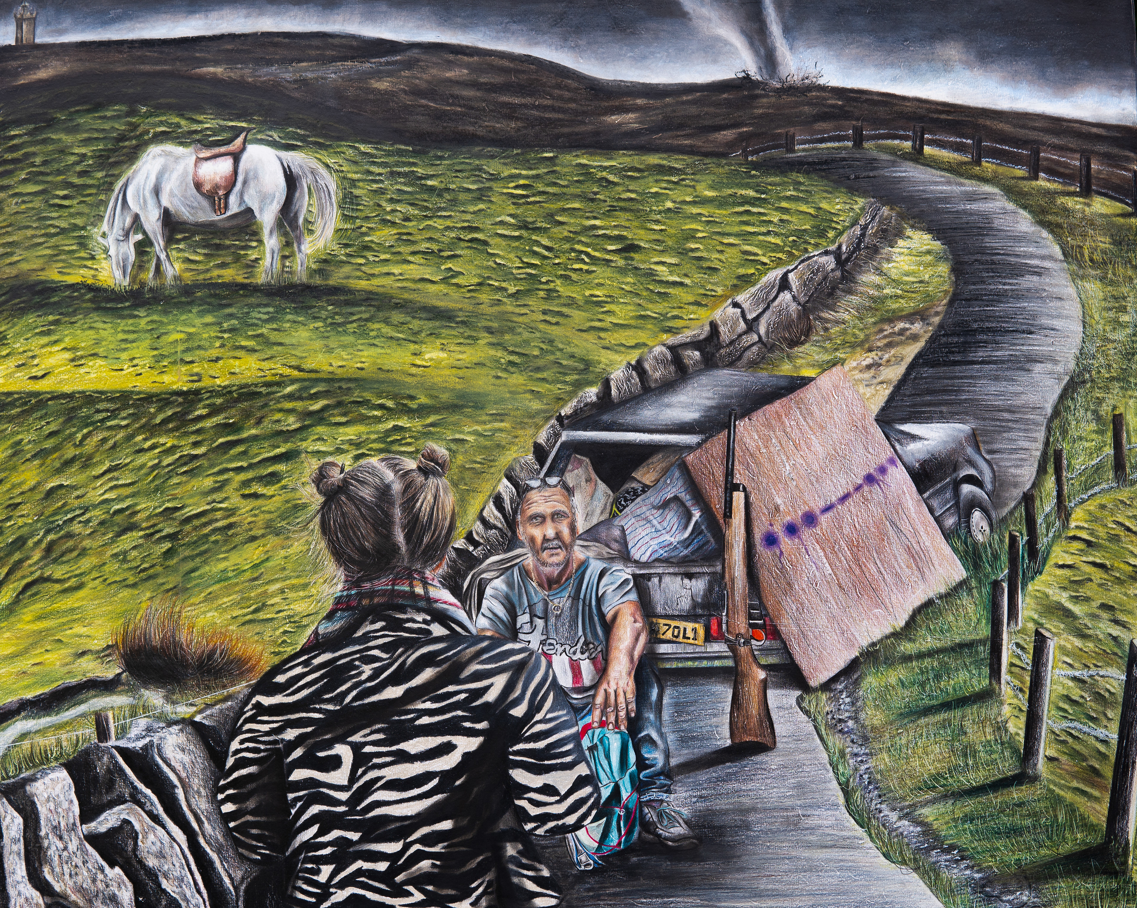 The Road (2021) 75.1 x 60.1cm