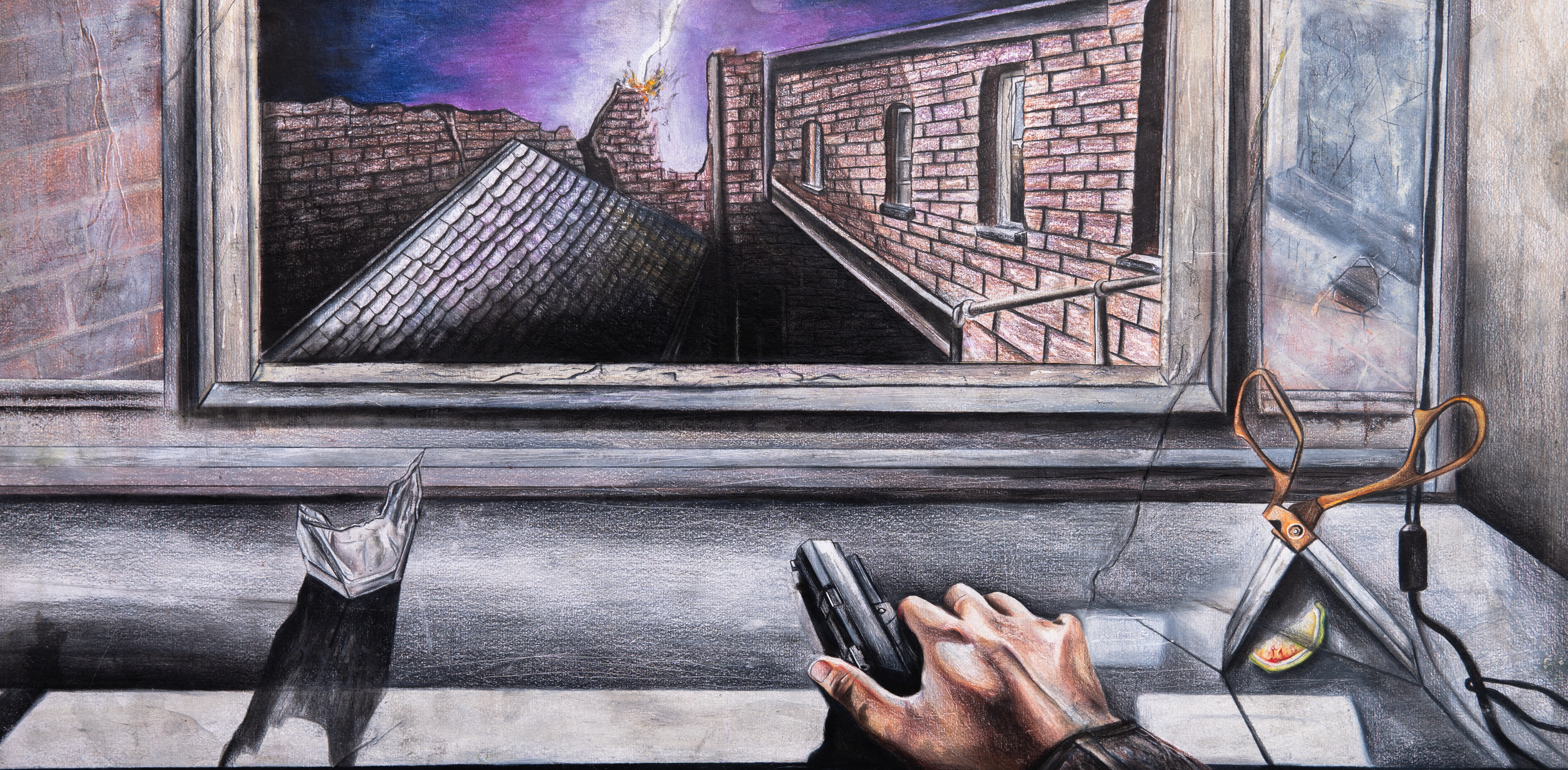 The Verge (2020) 82.5 x 44.6cm