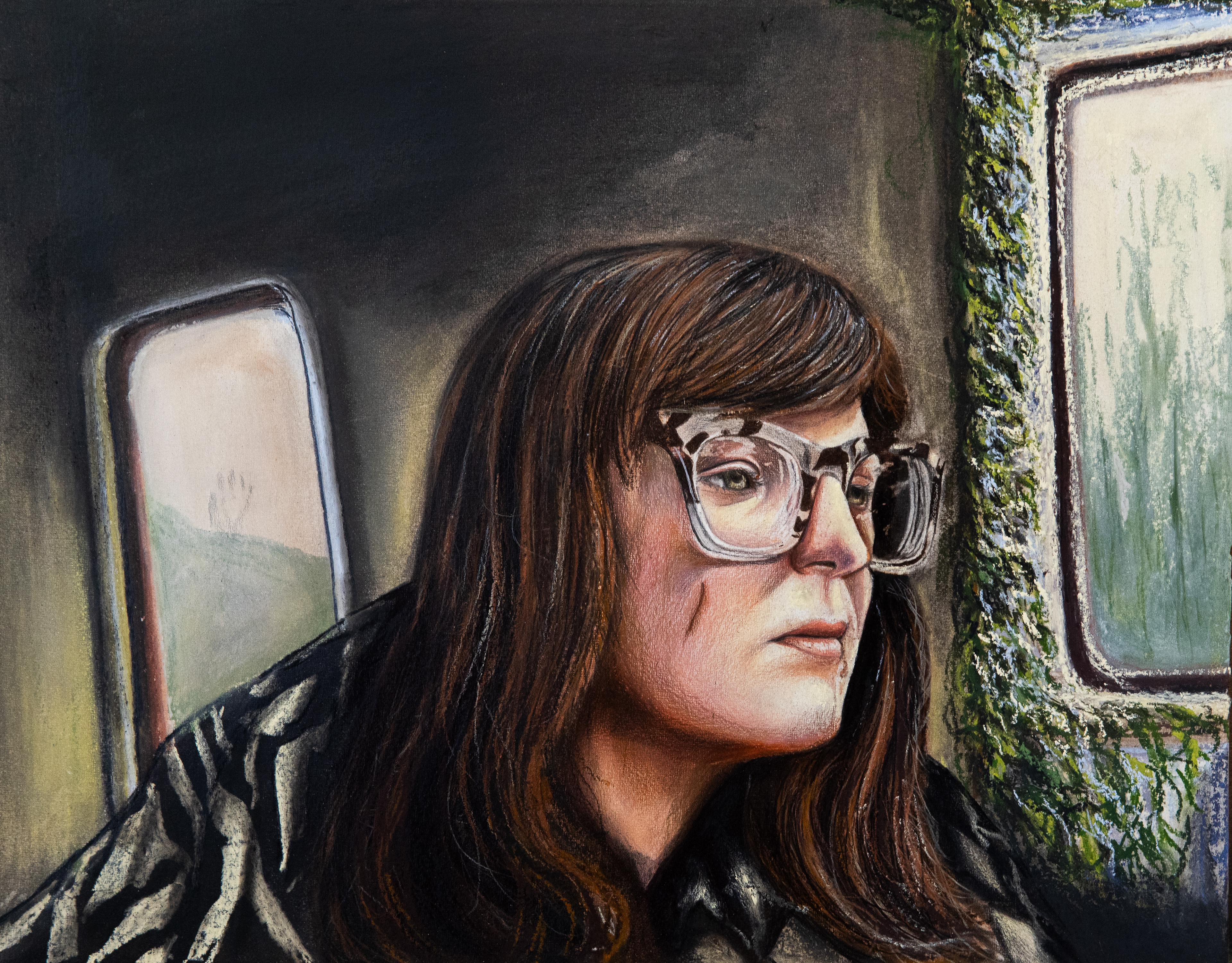 The Lethargy (2024) 42 x 33.3cm