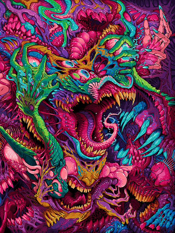 Brock Hofer - Hyperbeast Triptych