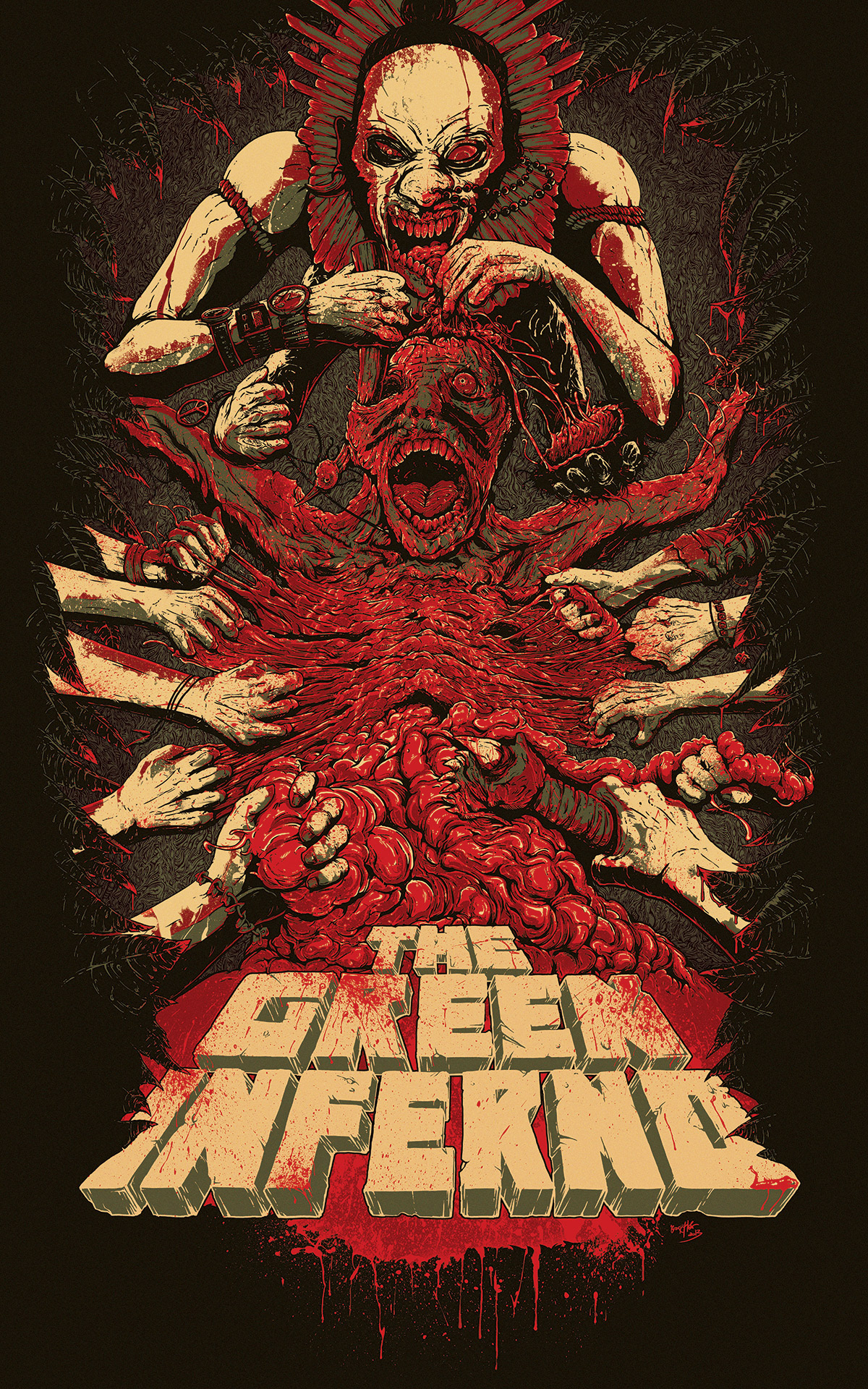 the green inferno poster