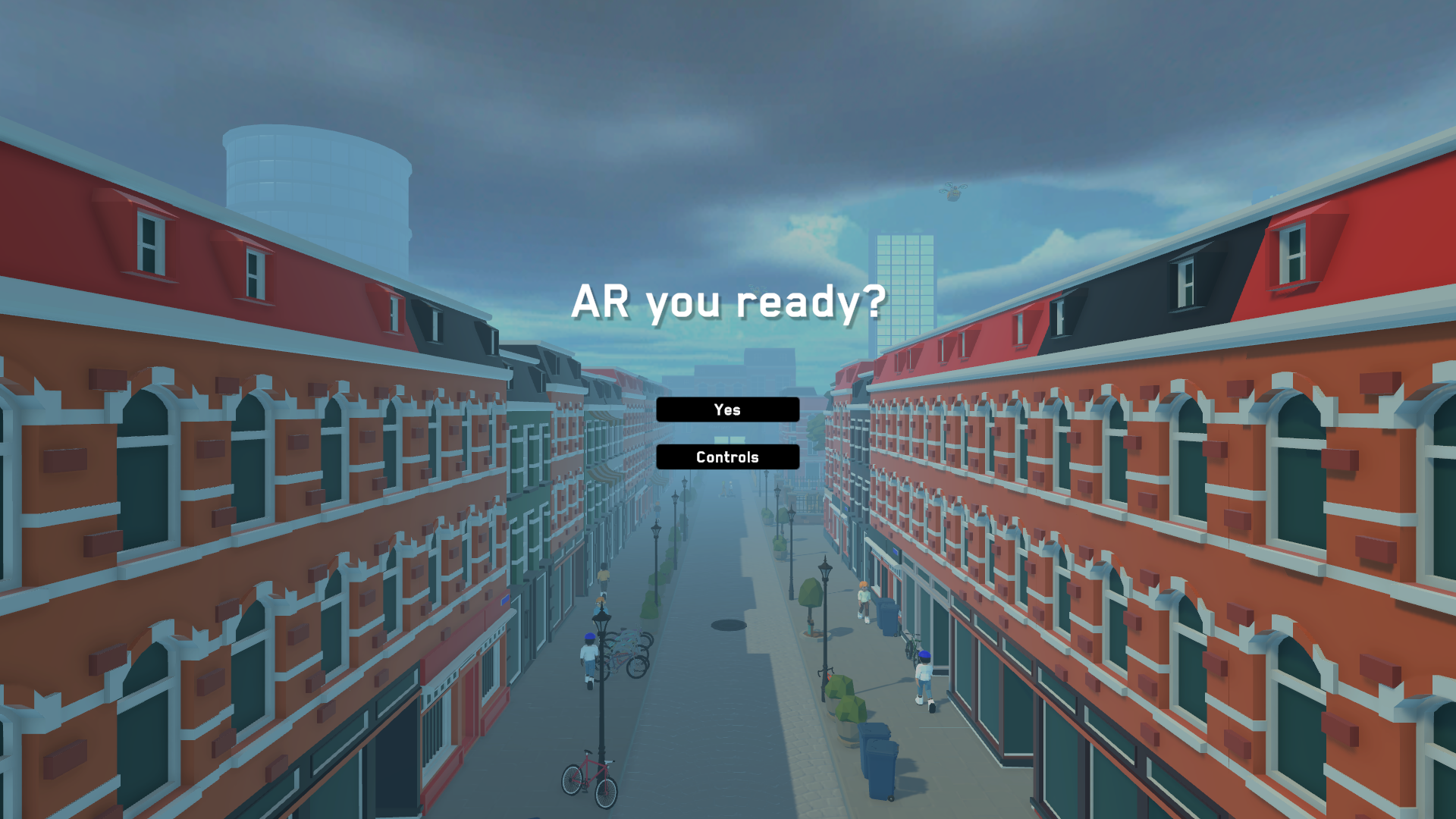 Titelscherm van AR you ready?