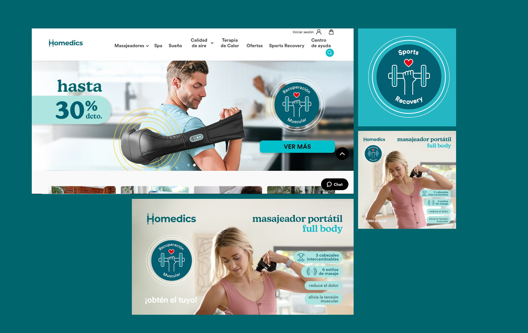 Campaing International "Sports Recovery"