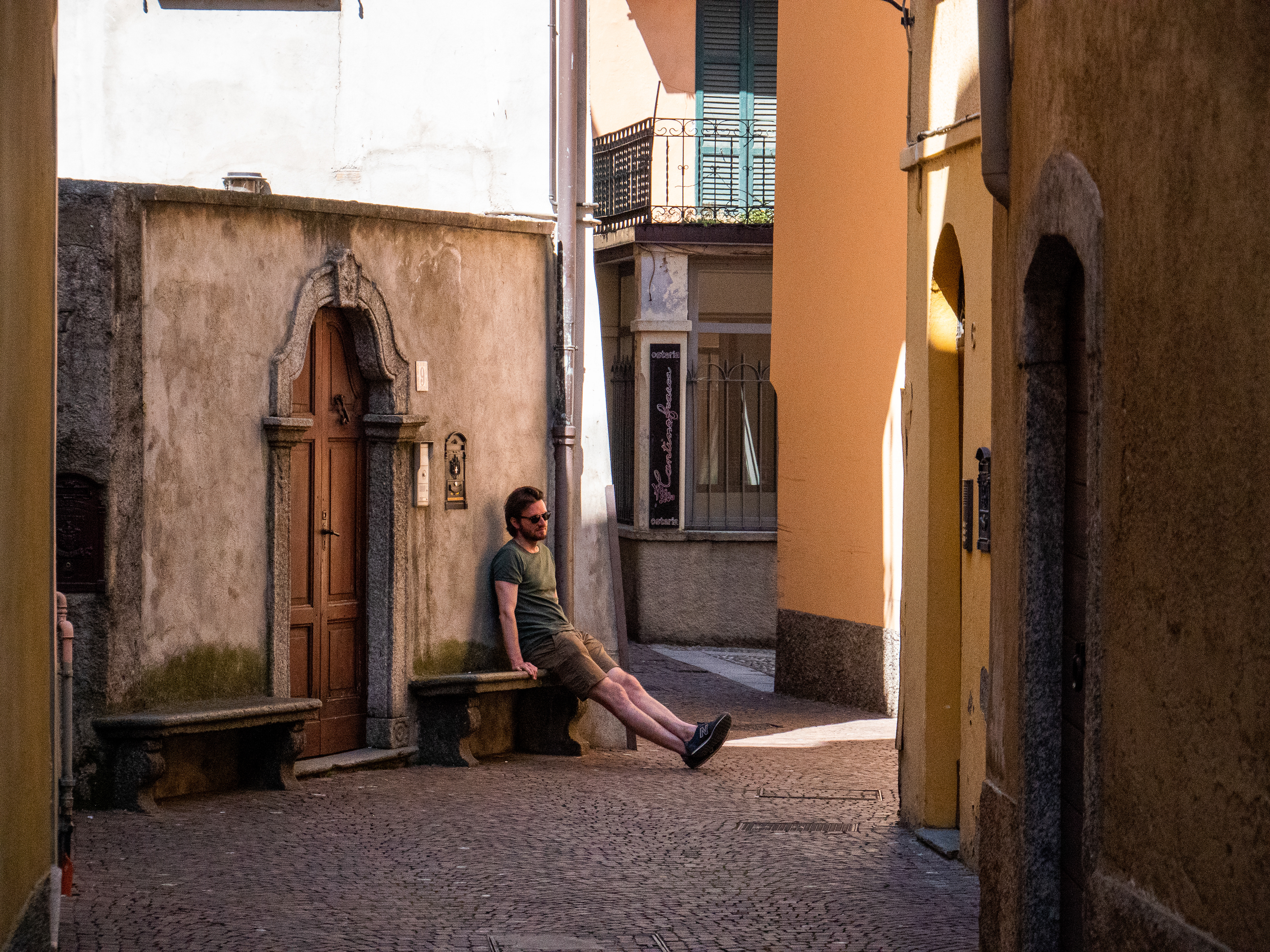 -Le repos du touriste, Milan-