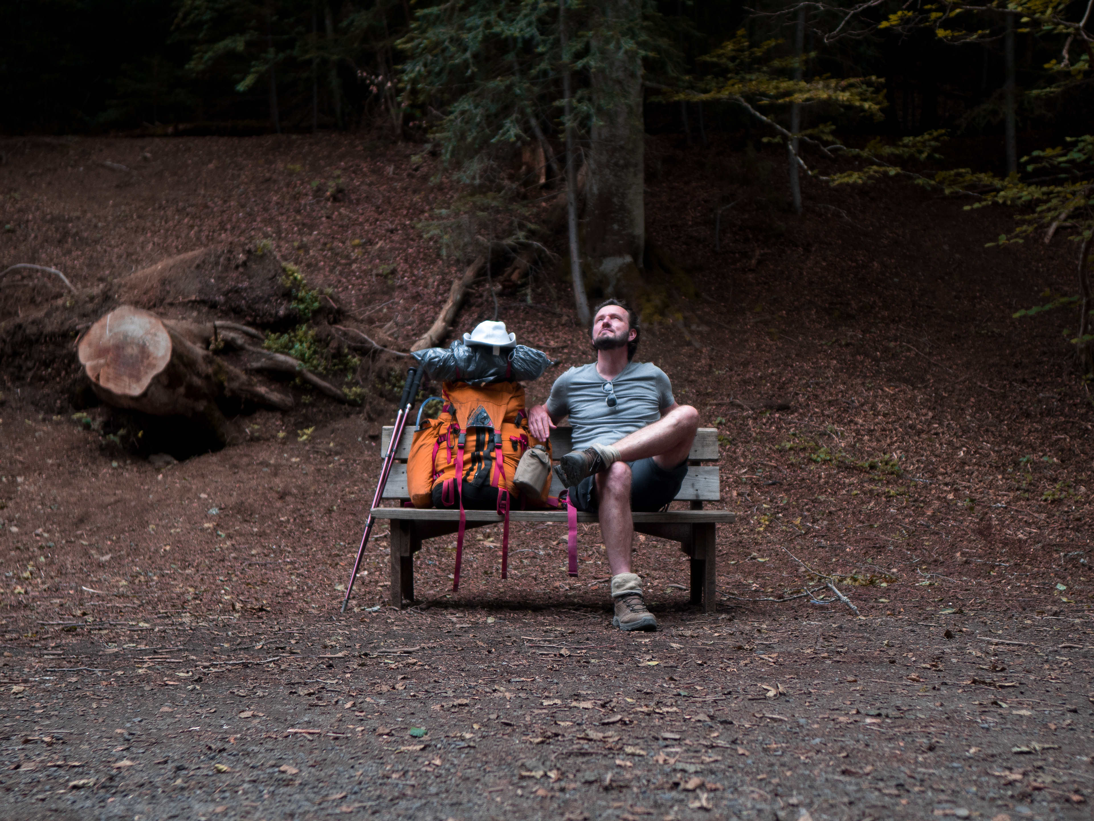 -Le repos du randonneur- 