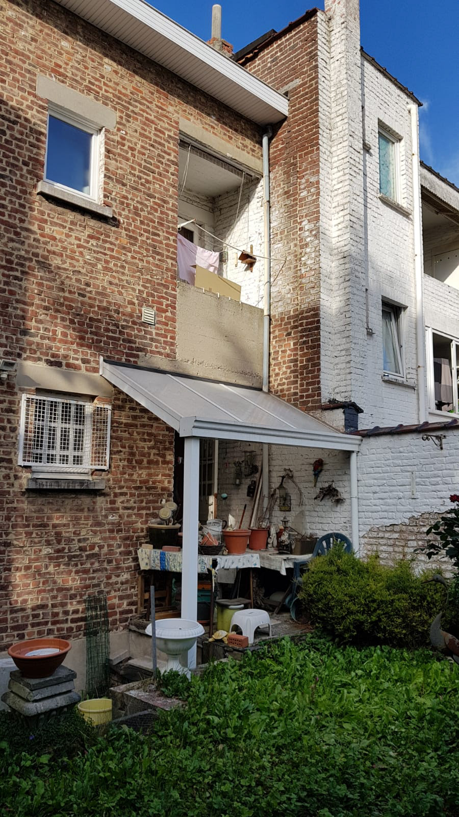 Situation existante : façade arrière