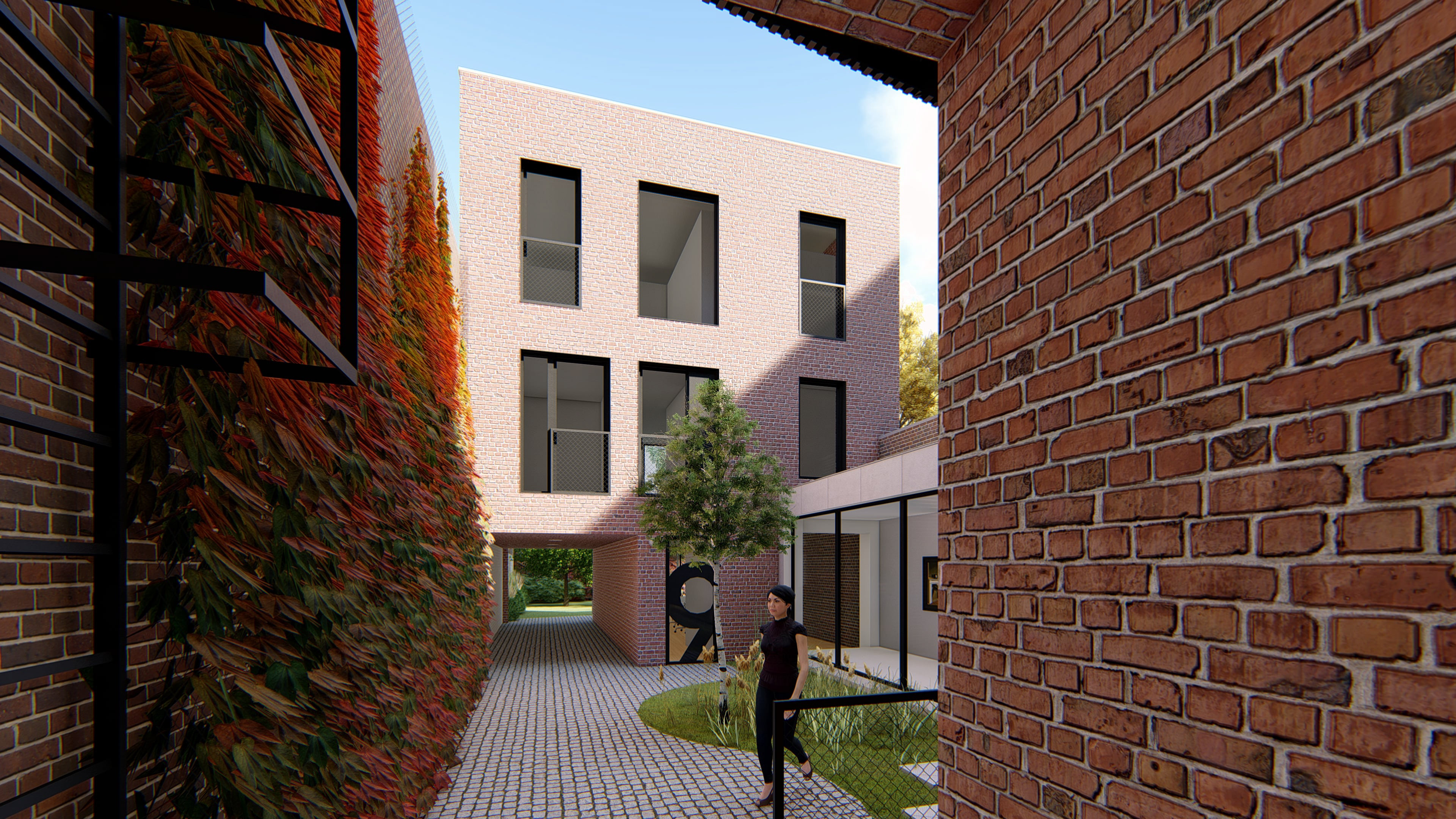 Situation projetée: façade arrière