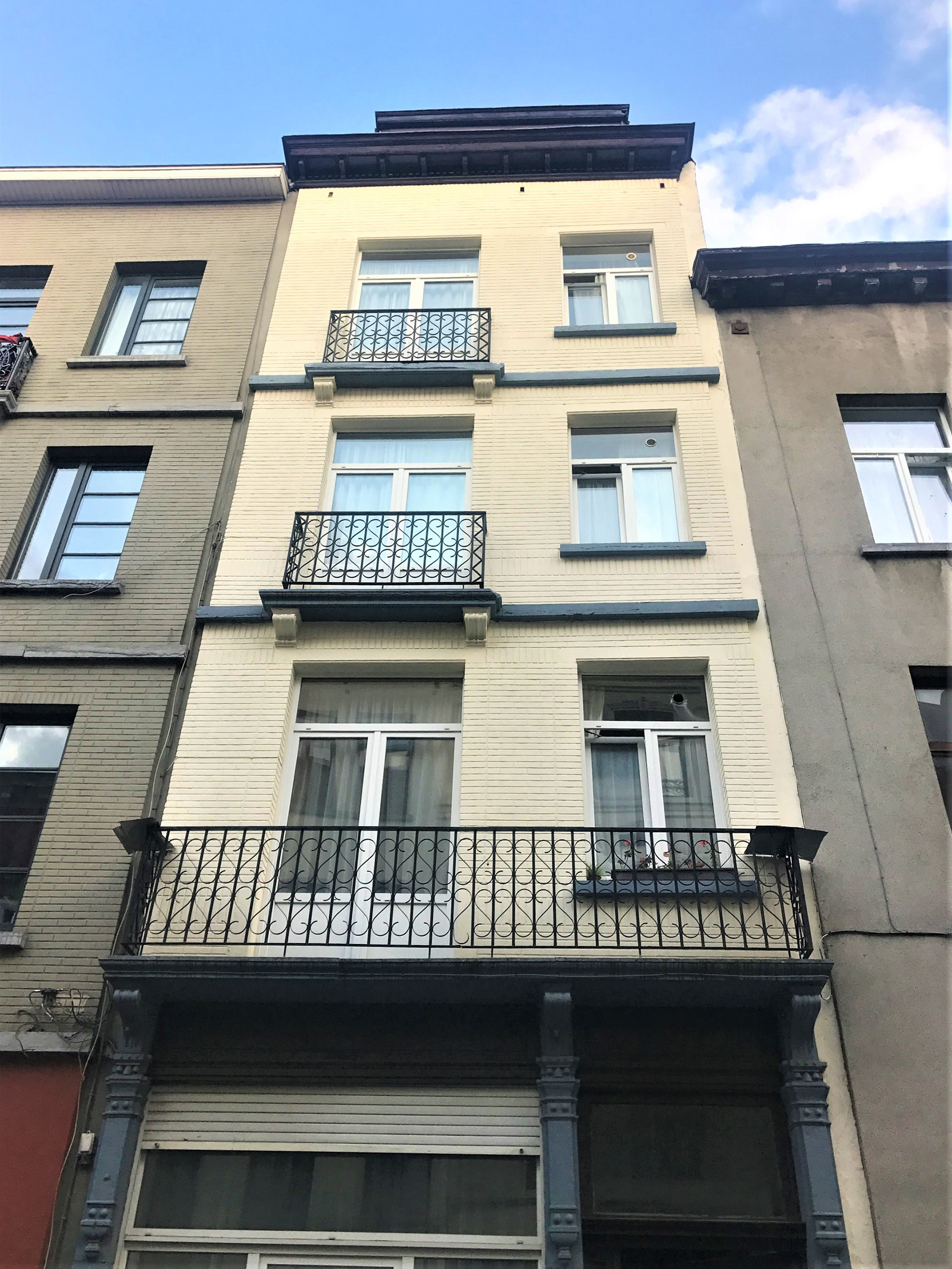 Stuation existante : façade avant
