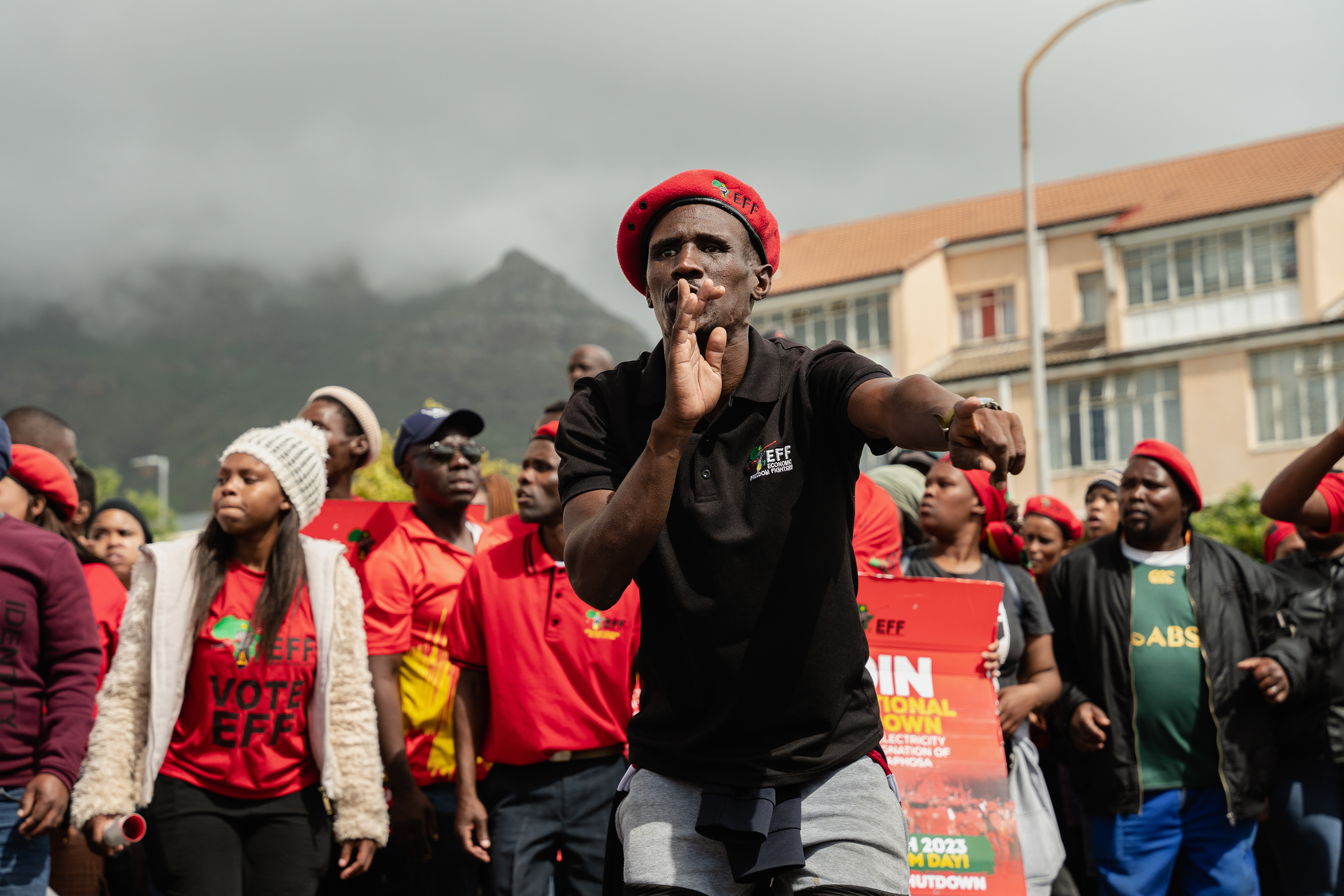 20.03.2023 EFF National Shutdown protest in Cape Town