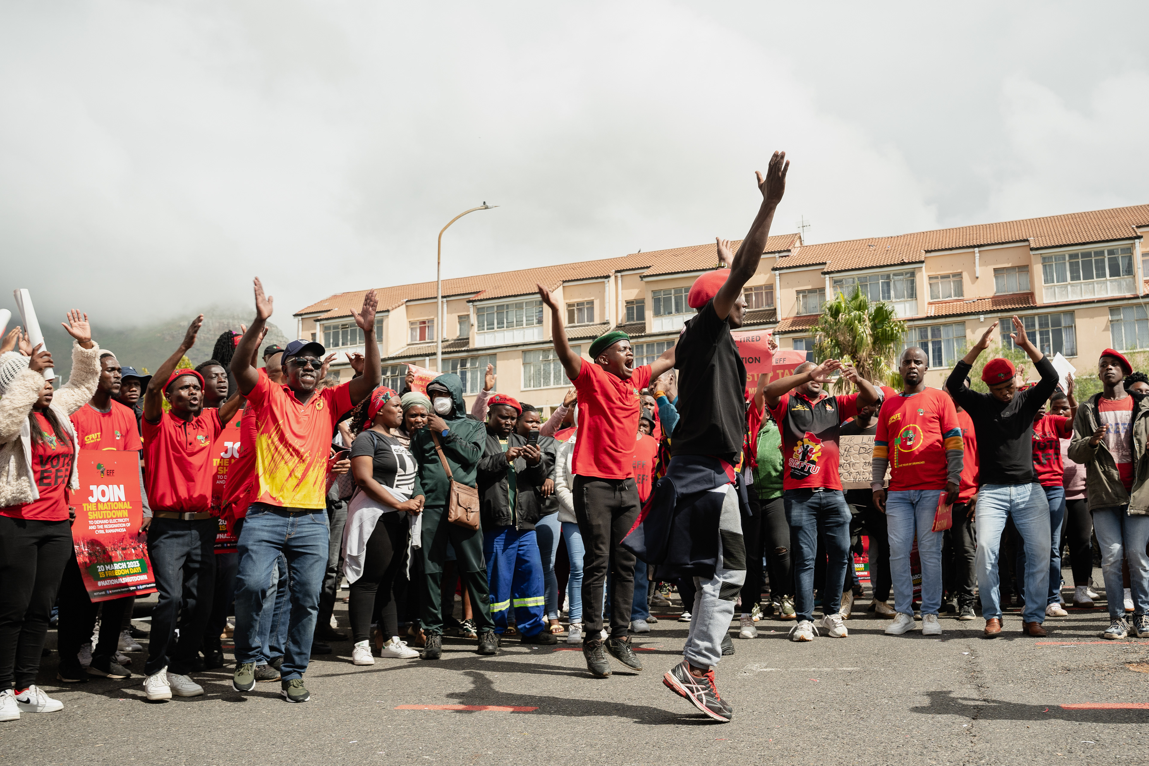 20.03.2023 EFF National Shutdown protest in Cape Town