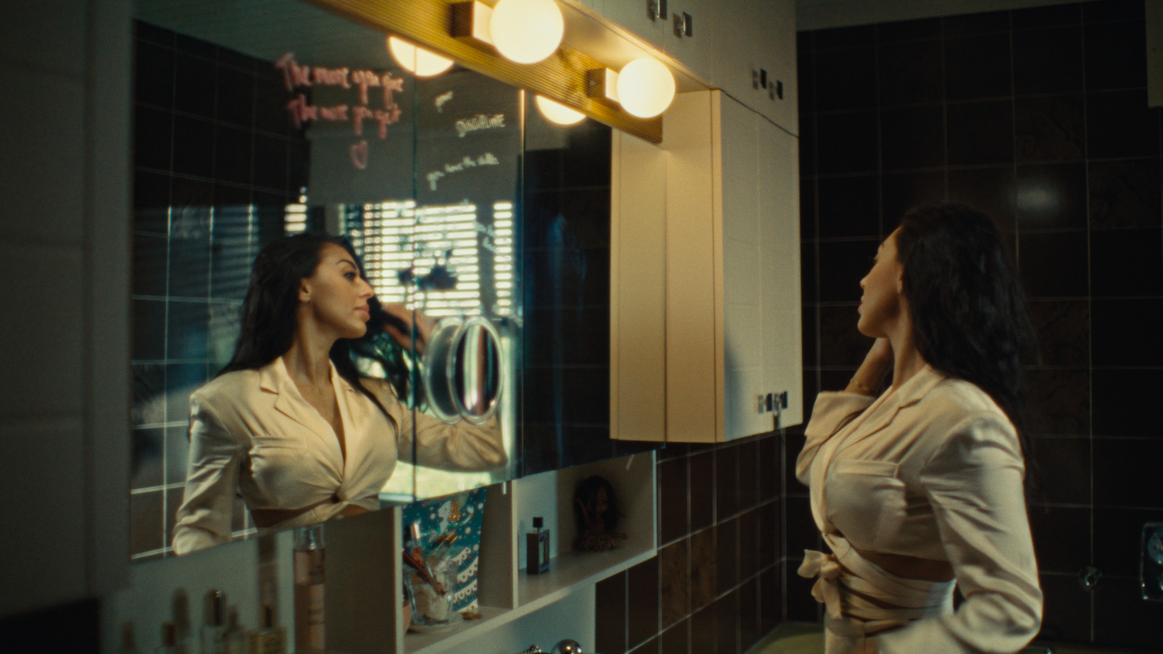 jacob muller jacobmullertv woman walking in the bathroom to get ready