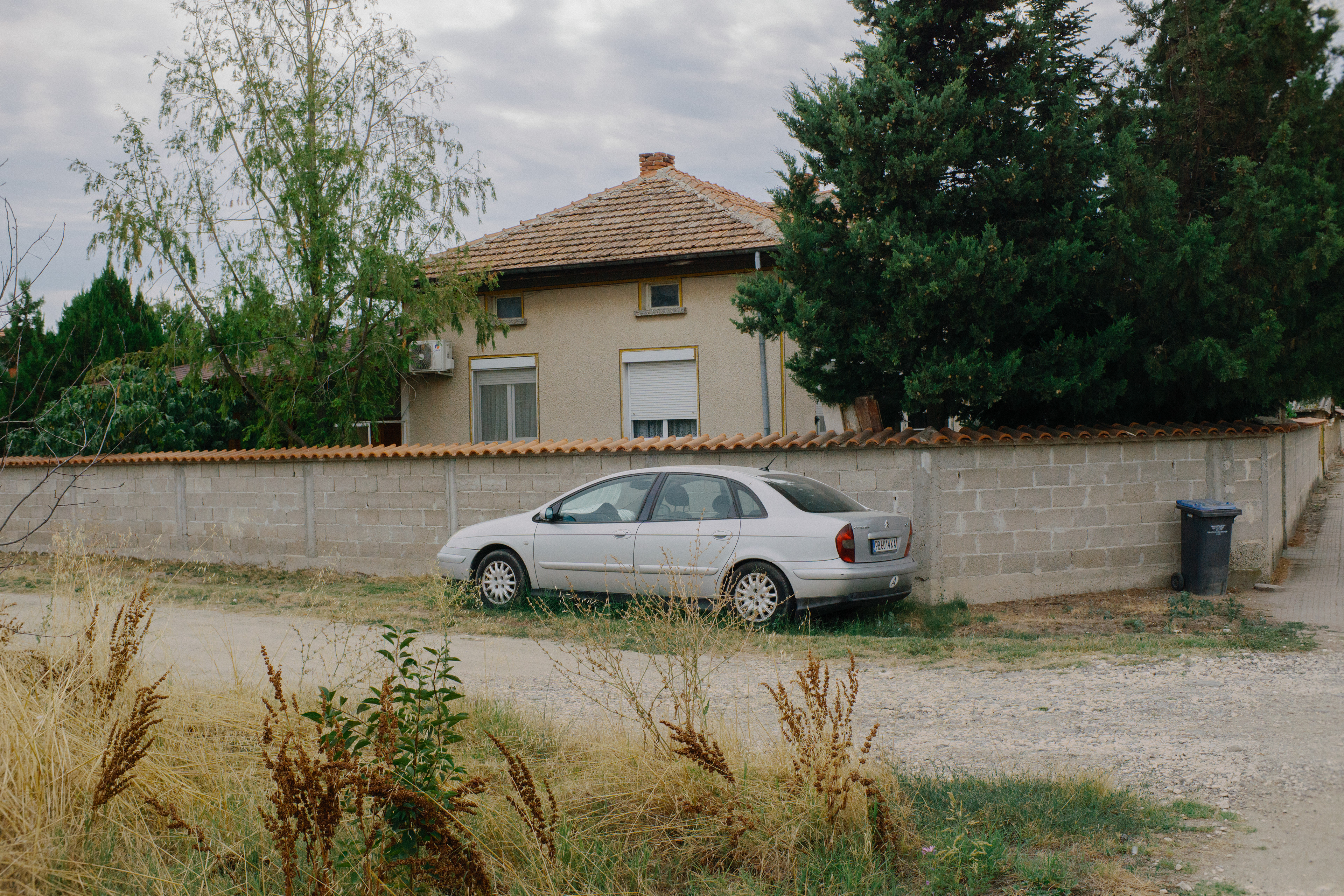 The old Citroen I borrowed.