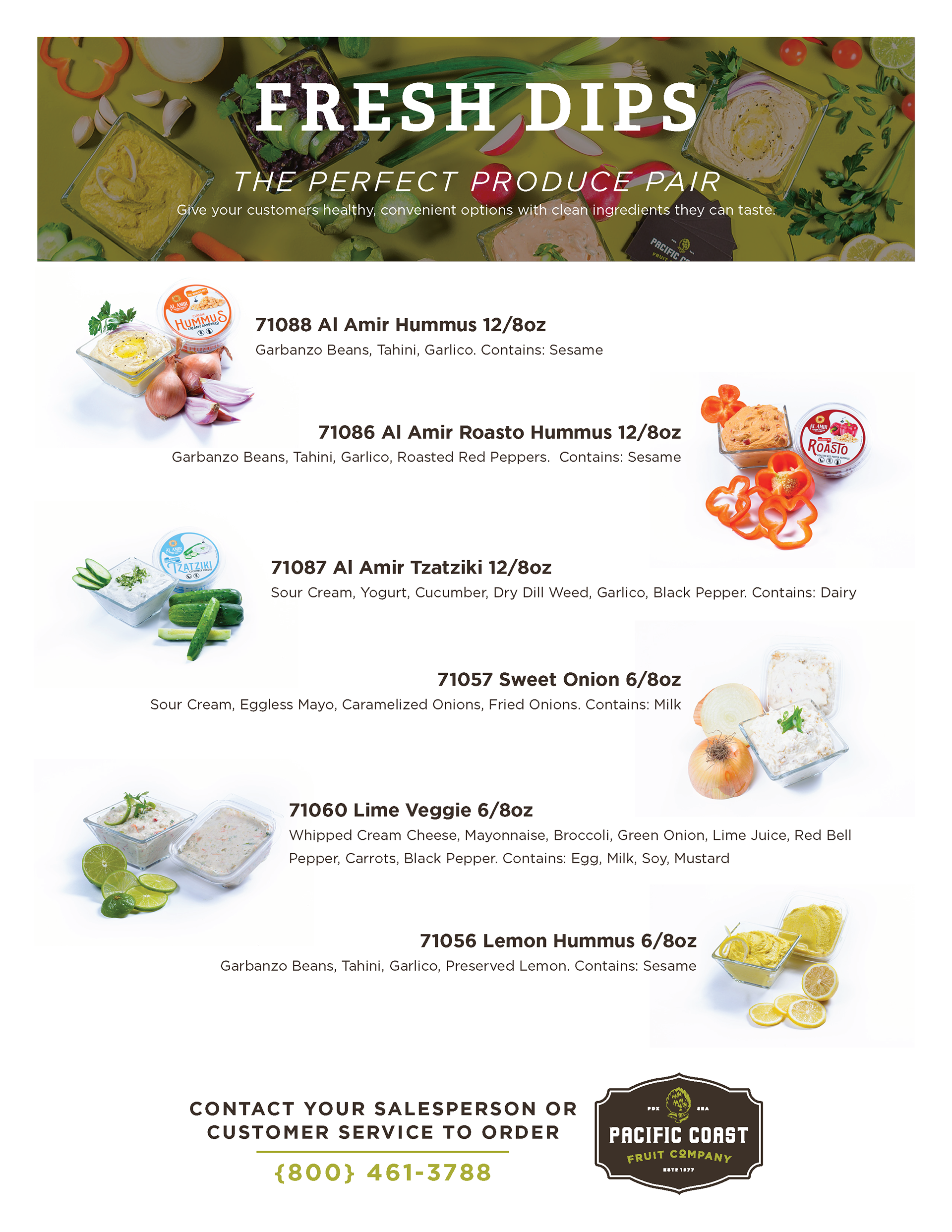 Prepared Foods Sales Flyer
