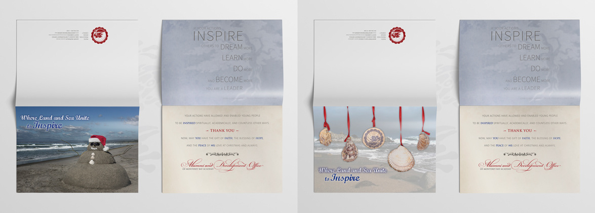 Finalized Christmas Card (2014 and 2013) — Christmas Cards — Monterey Bay Academy