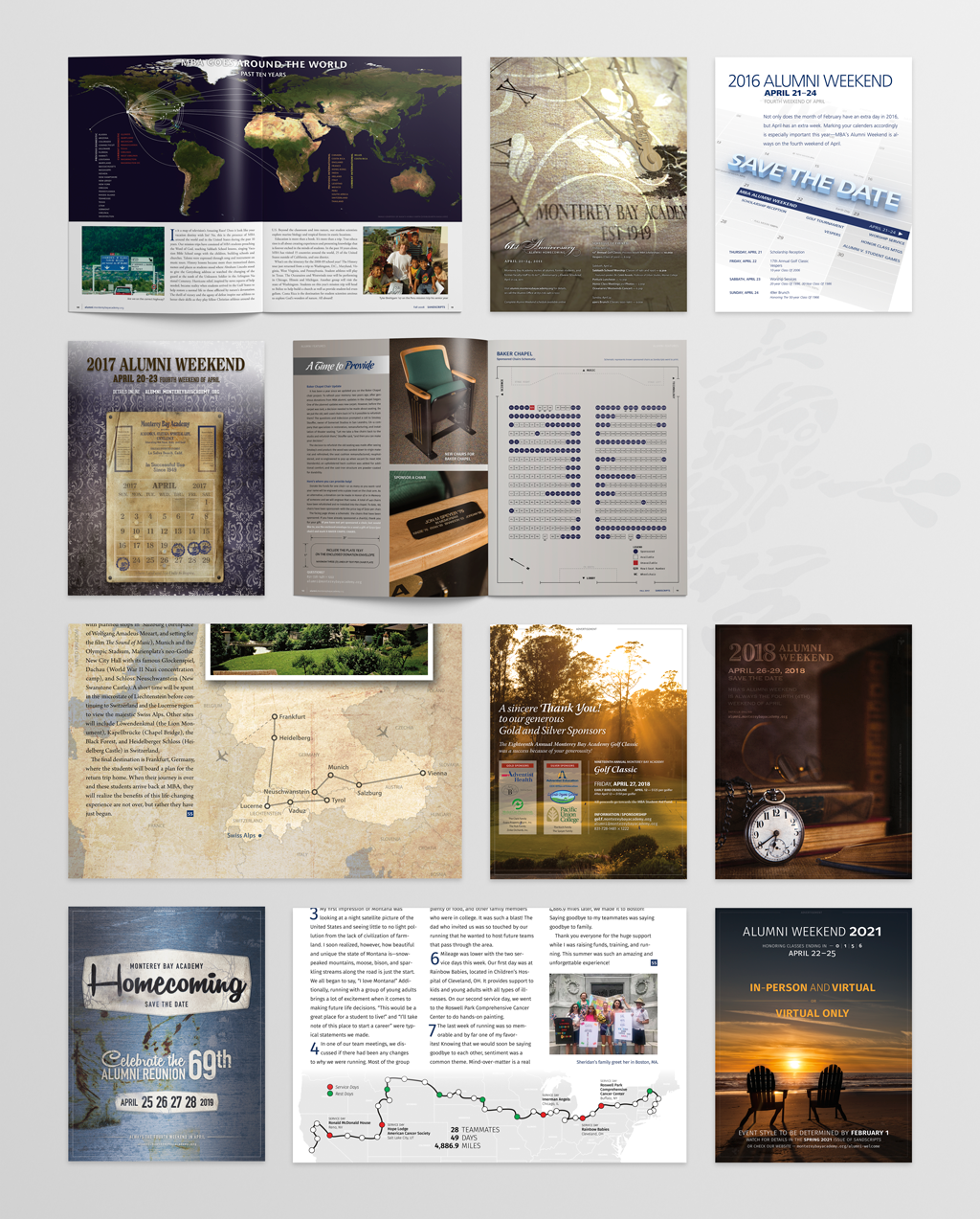 Sandscripts magazine Ads and Infographics