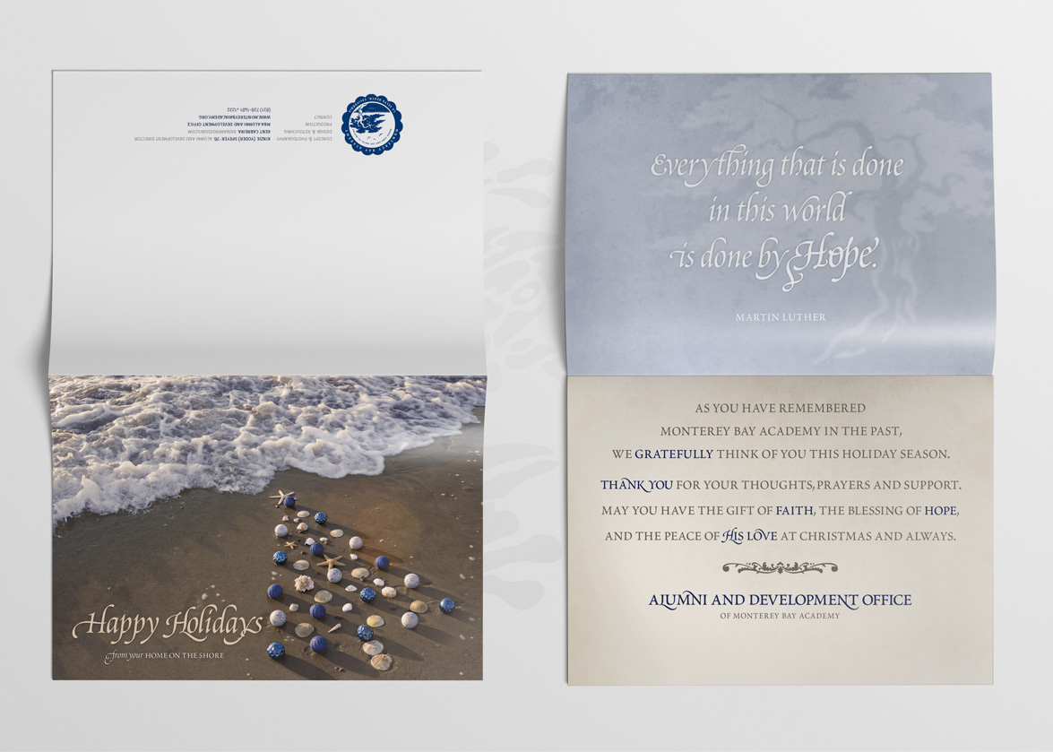 Finalized Christmas Card (2019) — Christmas Cards — Monterey Bay Academy