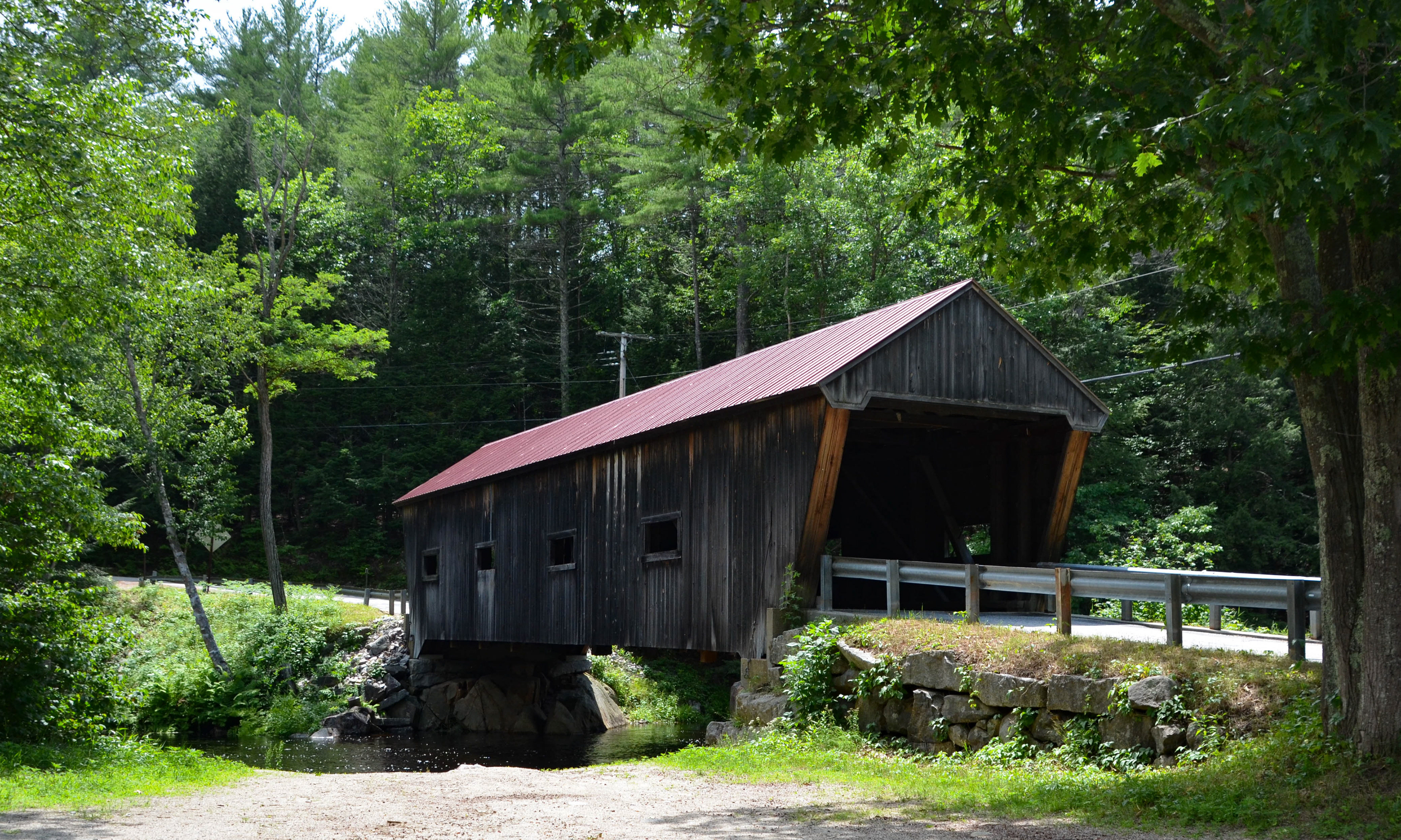 Dalton Covered Bridge over Warner River