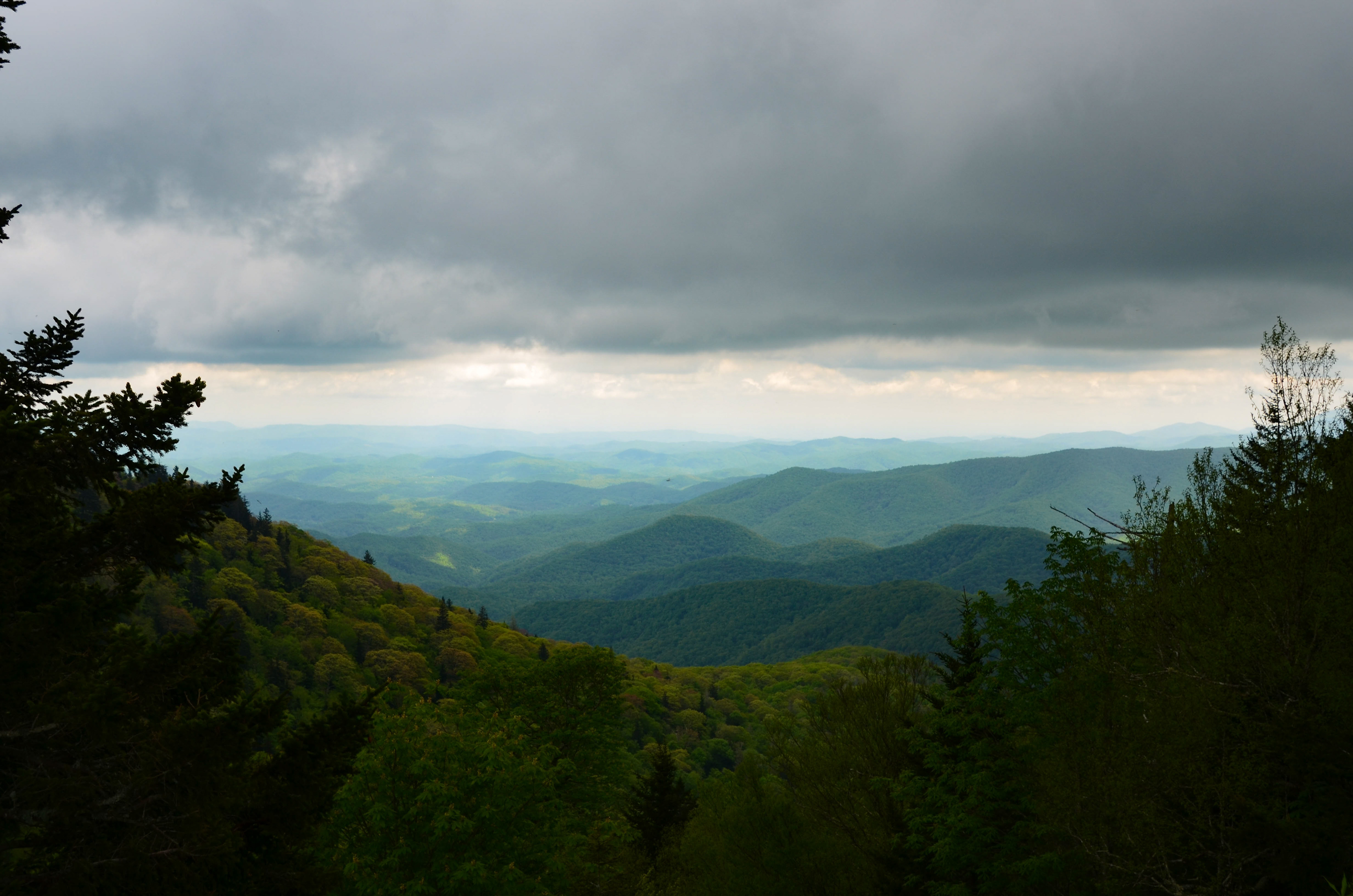 Devil's Courthouse Overlook - Blue Ridge Parkway