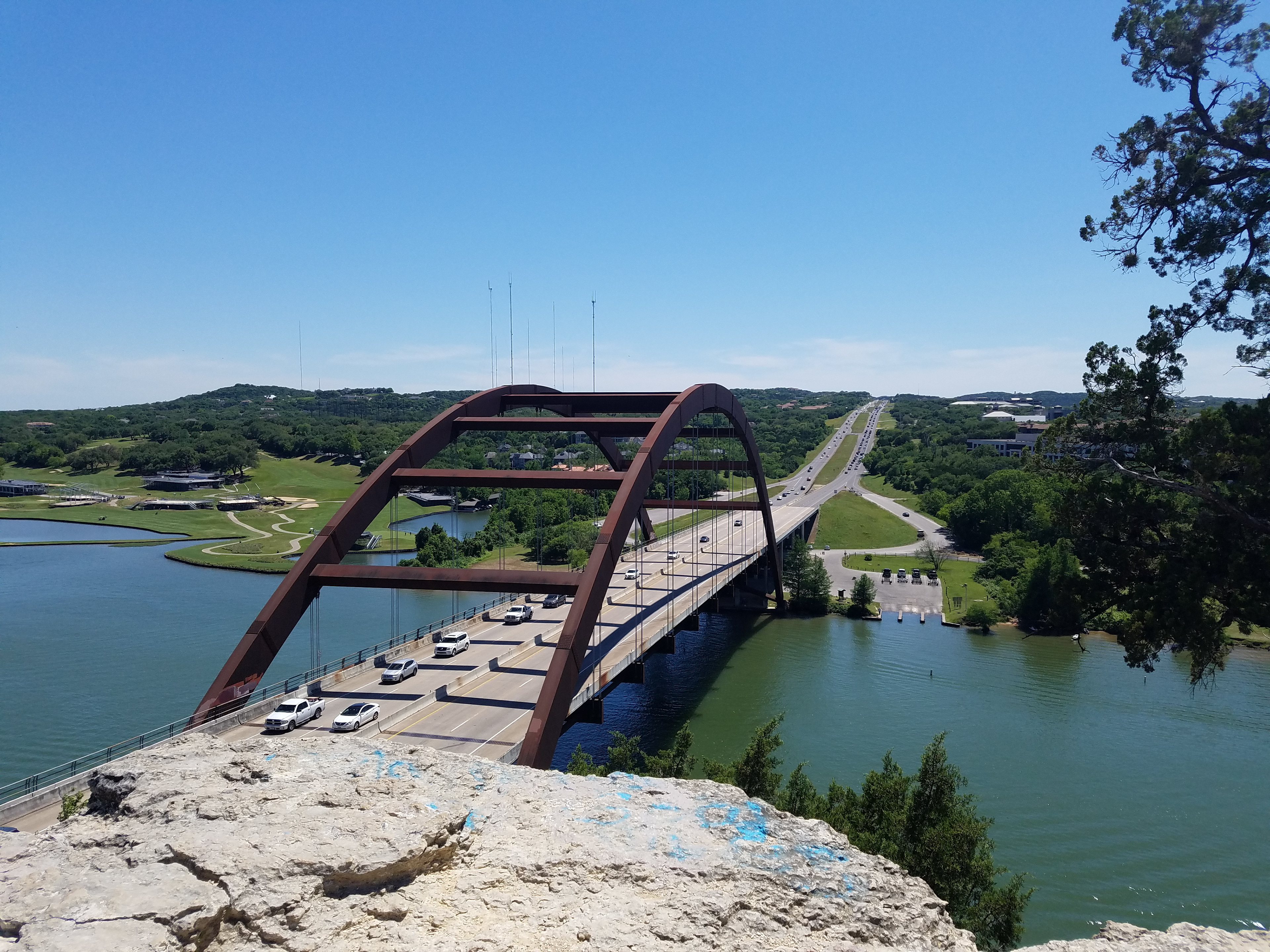 Pennybacker Bridge and Ladybird Lake