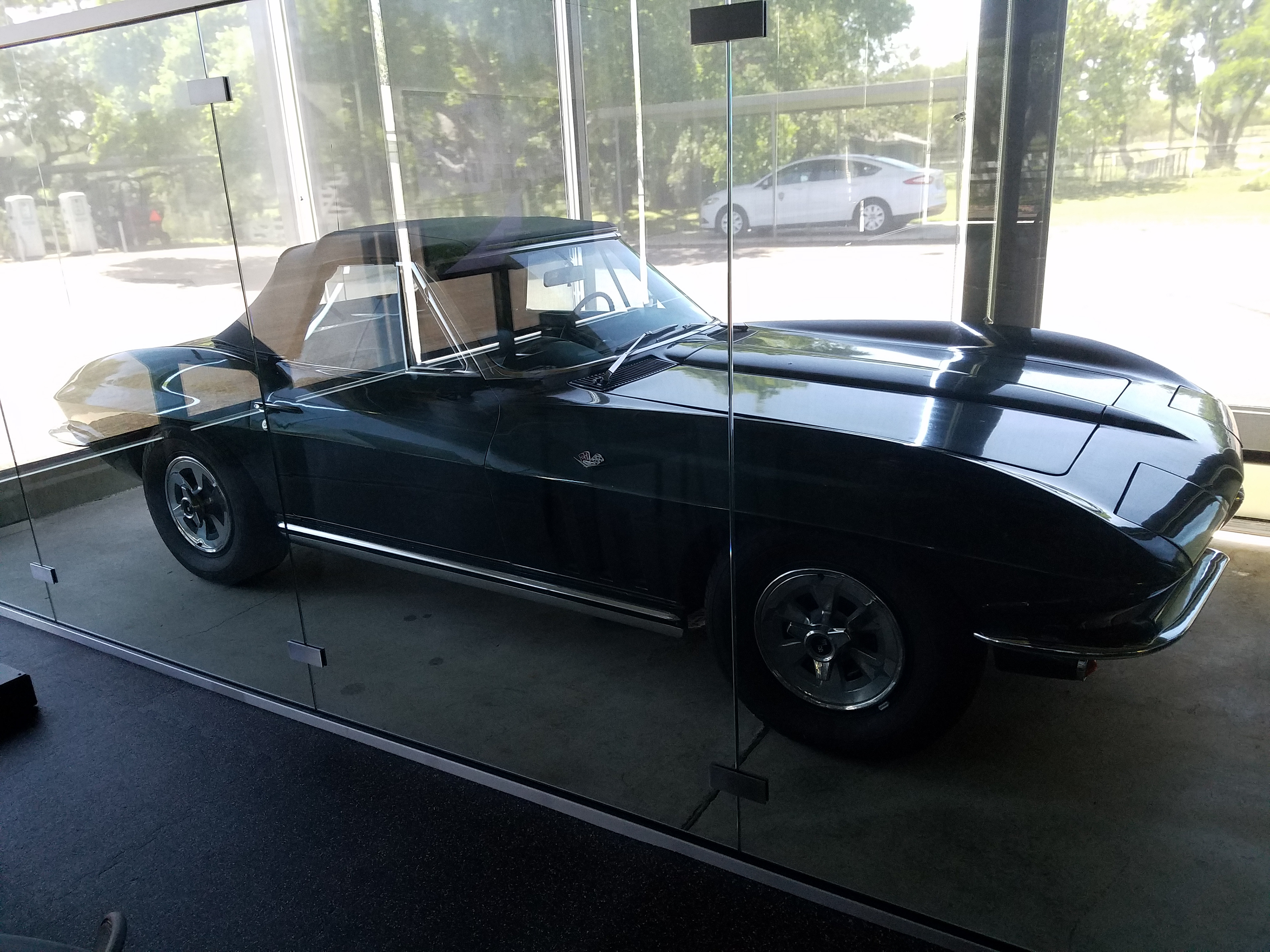 President Lyndon B. Johnson's car