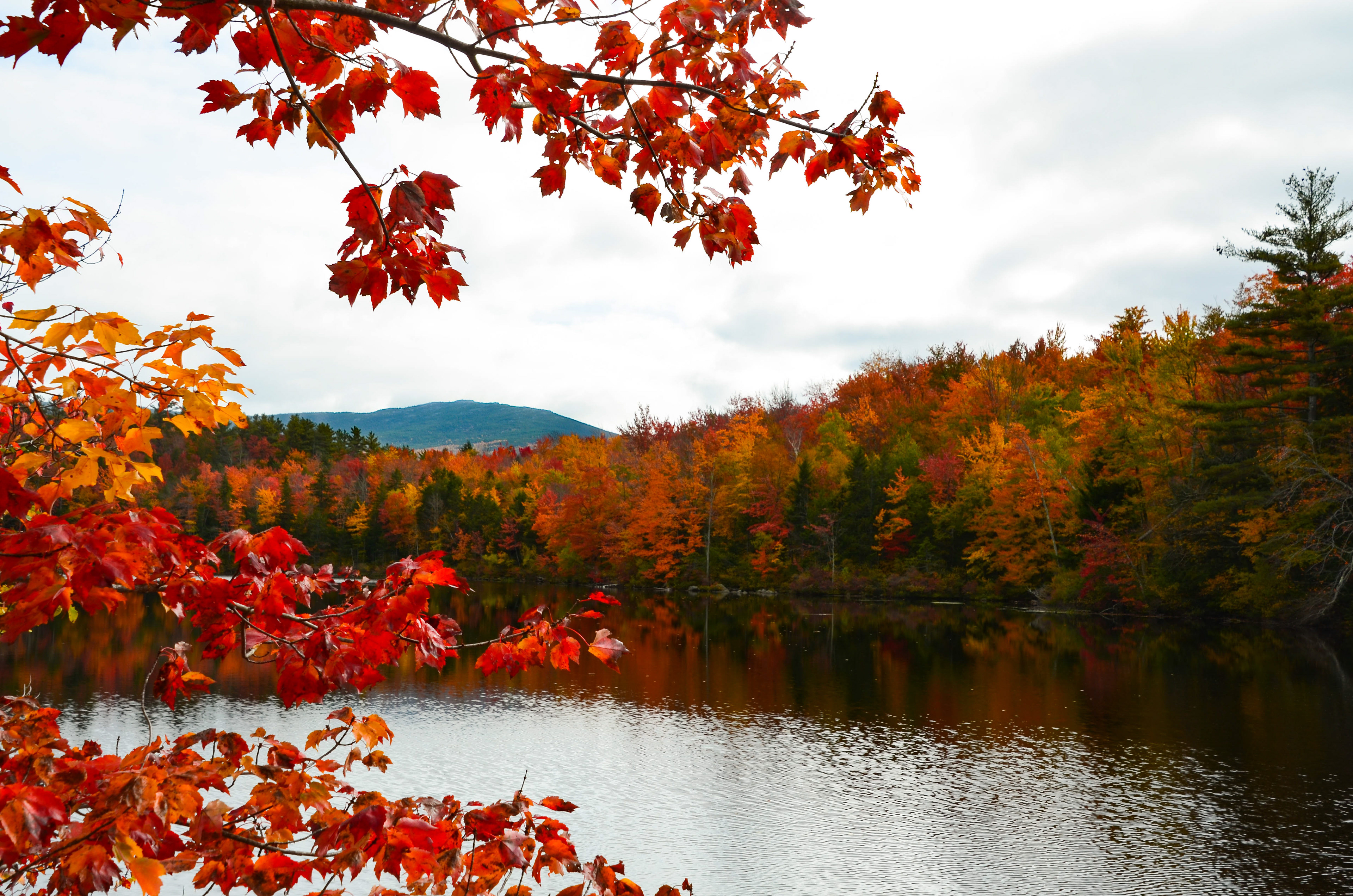 View of Mt. Monadnock from Dublin Lake